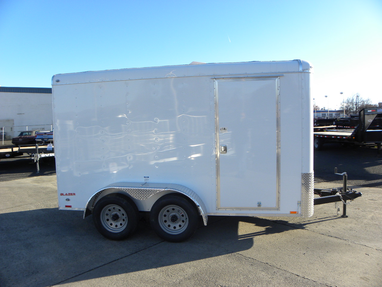 2019 Cargo Mate 6’x 12′ Enclosed Trailer Gateway Materials & Trailers