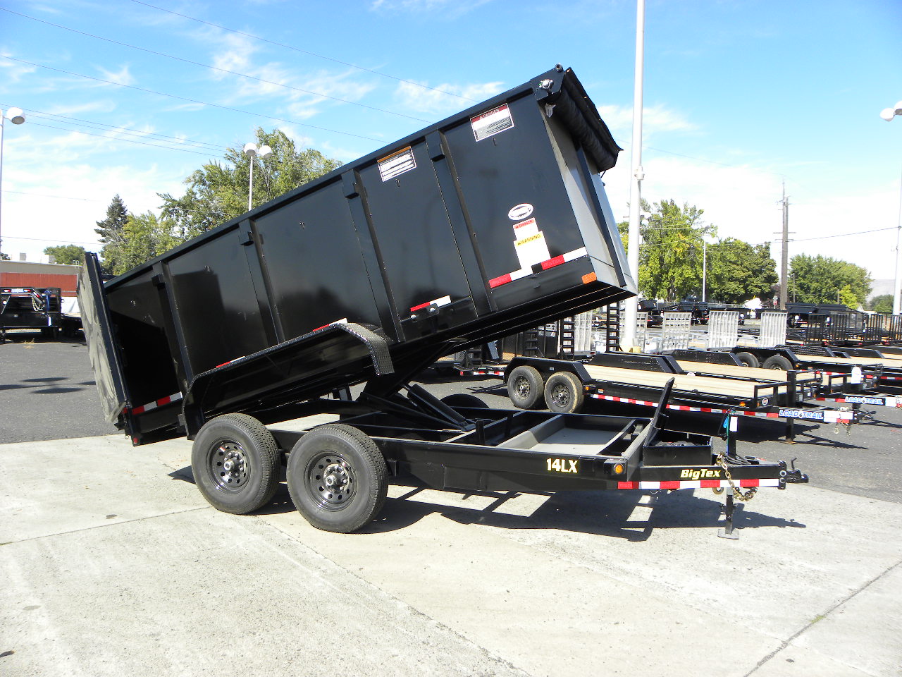 2020 Big Tex 83″x 14′ Dump Trailer 4′ Sides Gateway Materials & Trailers