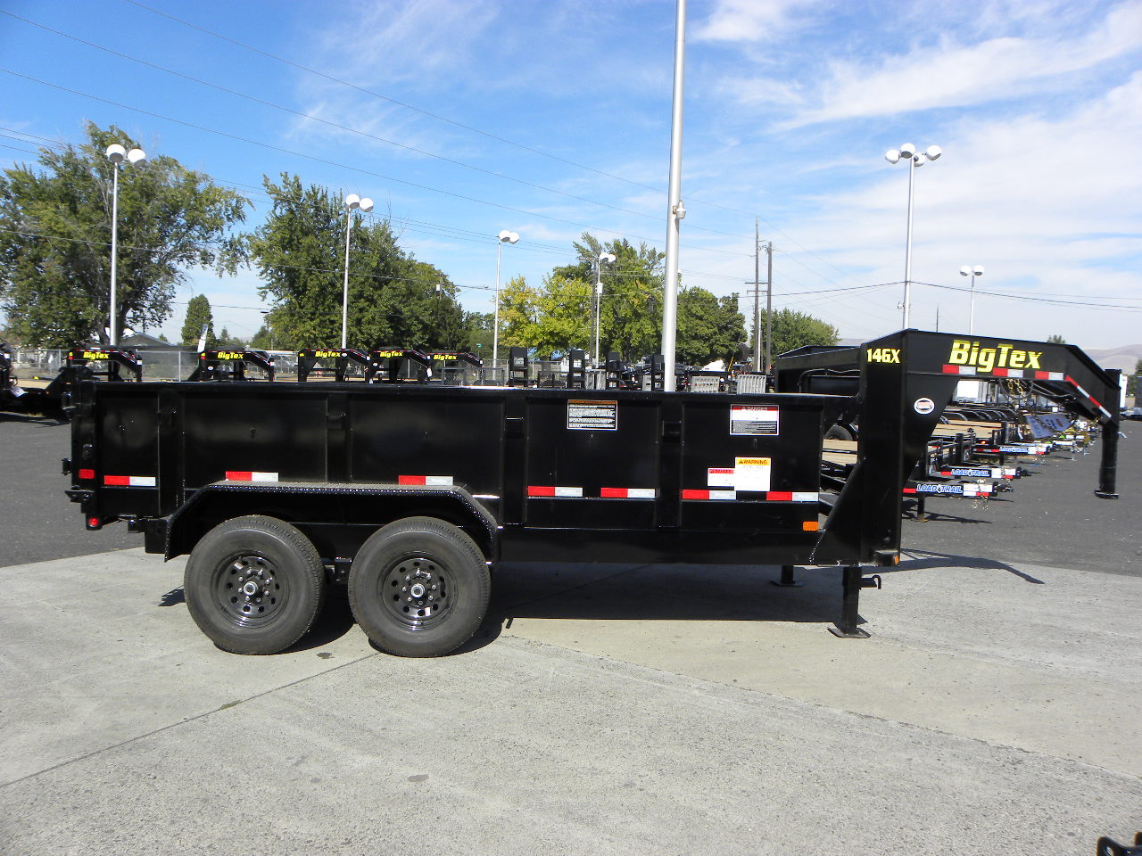 2020 Big Tex 83″x 14′ Gooseneck Dump Trailer Gateway Materials & Trailers