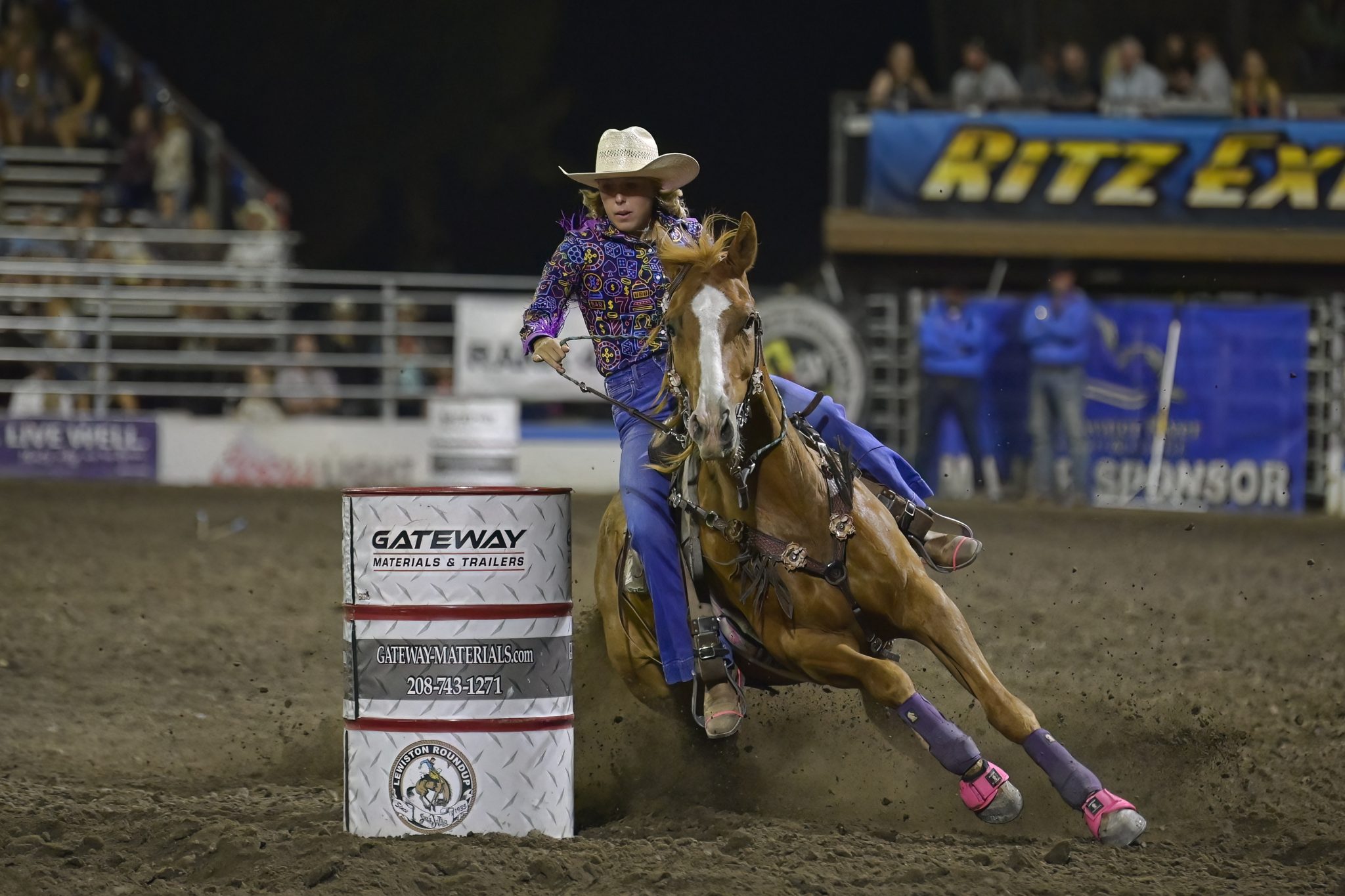 Amateur Girls Barrel Racing | Lewiston Roundup