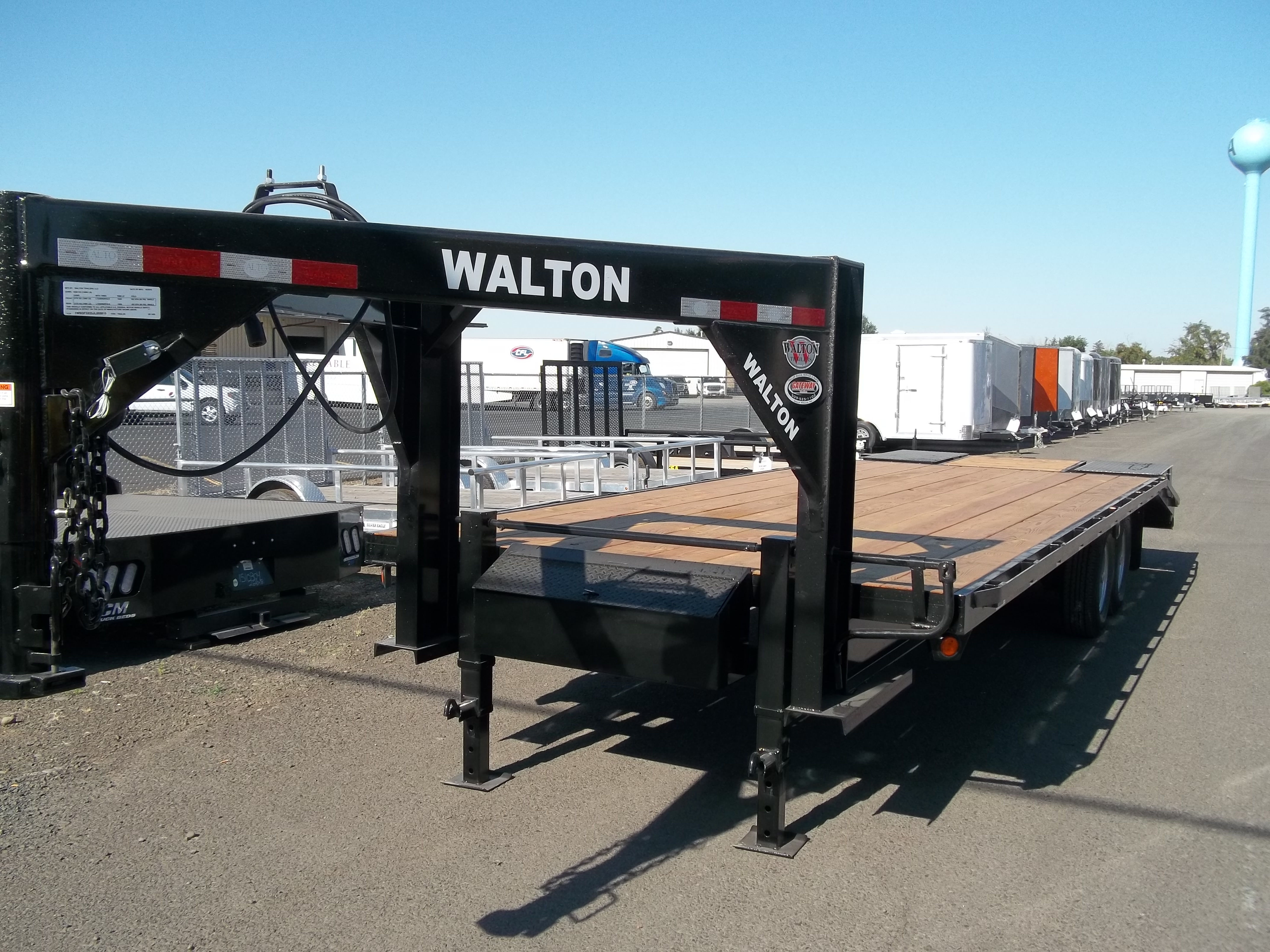 2018 Walton 101″x25′ Gooseneck Trailer *14,000lb GVWR* Gateway