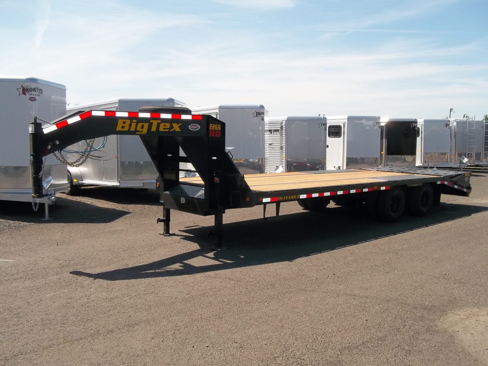 2021 Big Tex 102″x20’+5′ Gooseneck Trailer *** Comes With Mega Ramps