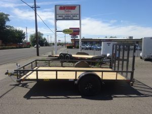 2027 Big Tex 77"x12' 35SA Utility Trailer *** 4' REAR RAMP GATE ***