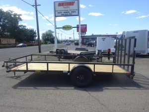 2026 Big Tex 77"x14' 35SA Utility Trailer *** WITH 48" REAR RAMP GATE ***
