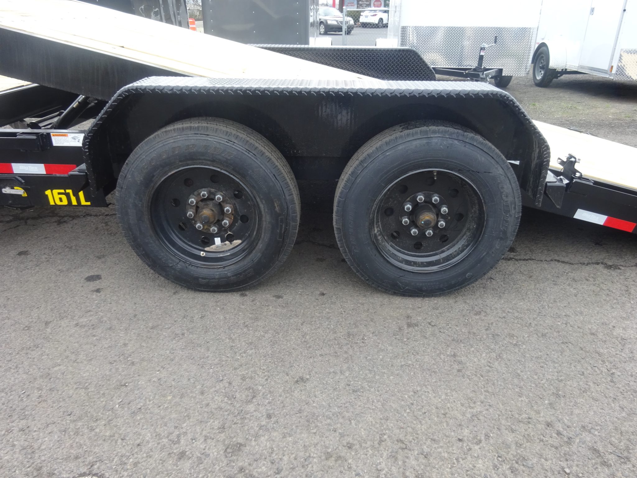 2024 Big Tex 80″x22′ 16TL Split Tilt 16’+6′ Equipment Trailer *** WITH