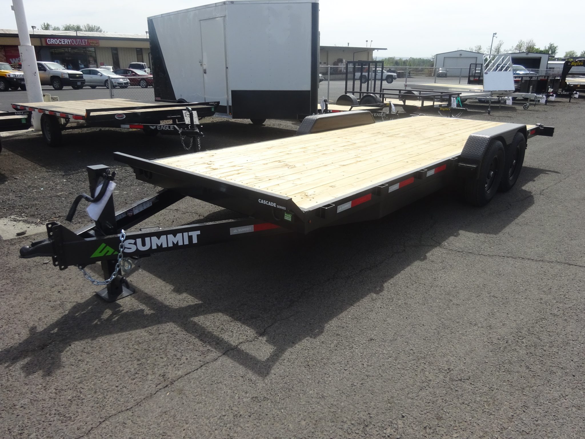 2024 Summit 7’x20′ Cascade Equipment Trailer *** REMOVABLE FENDERS