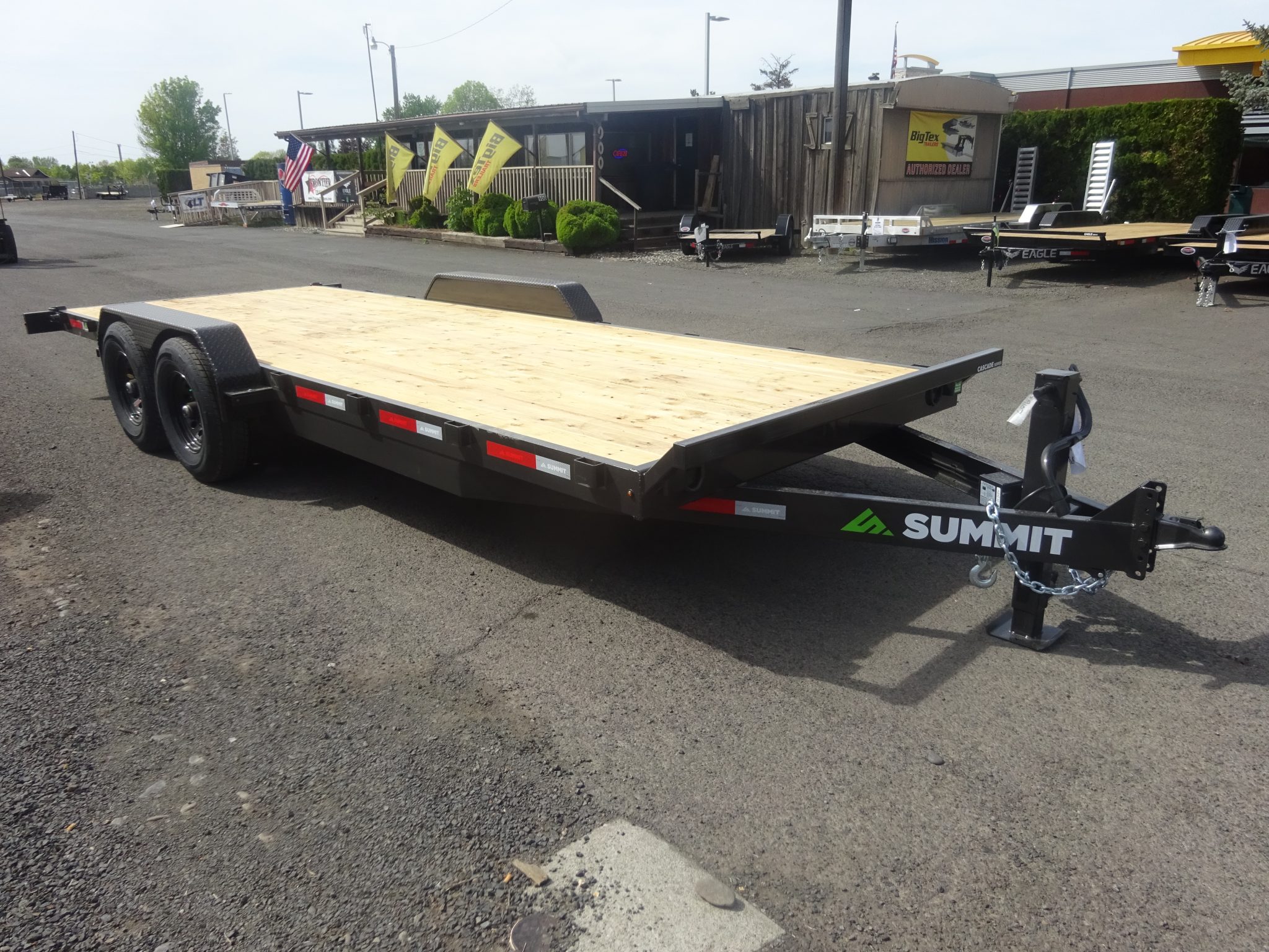 2024 Summit 7’x20′ Cascade Equipment Trailer *** REMOVABLE FENDERS