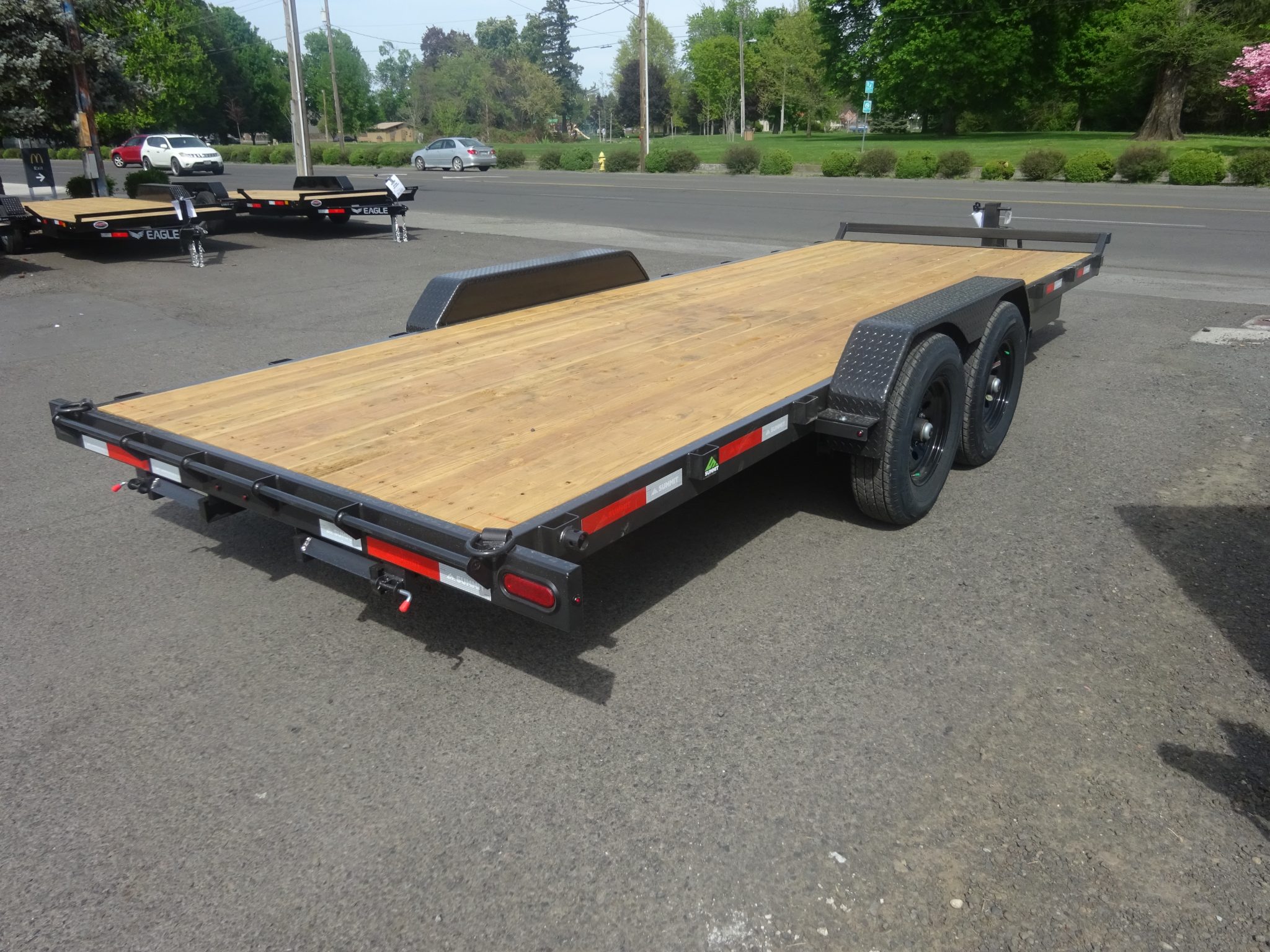 2024 Summit 7’x20′ Cascade Equipment Trailer *** REMOVABLE FENDERS