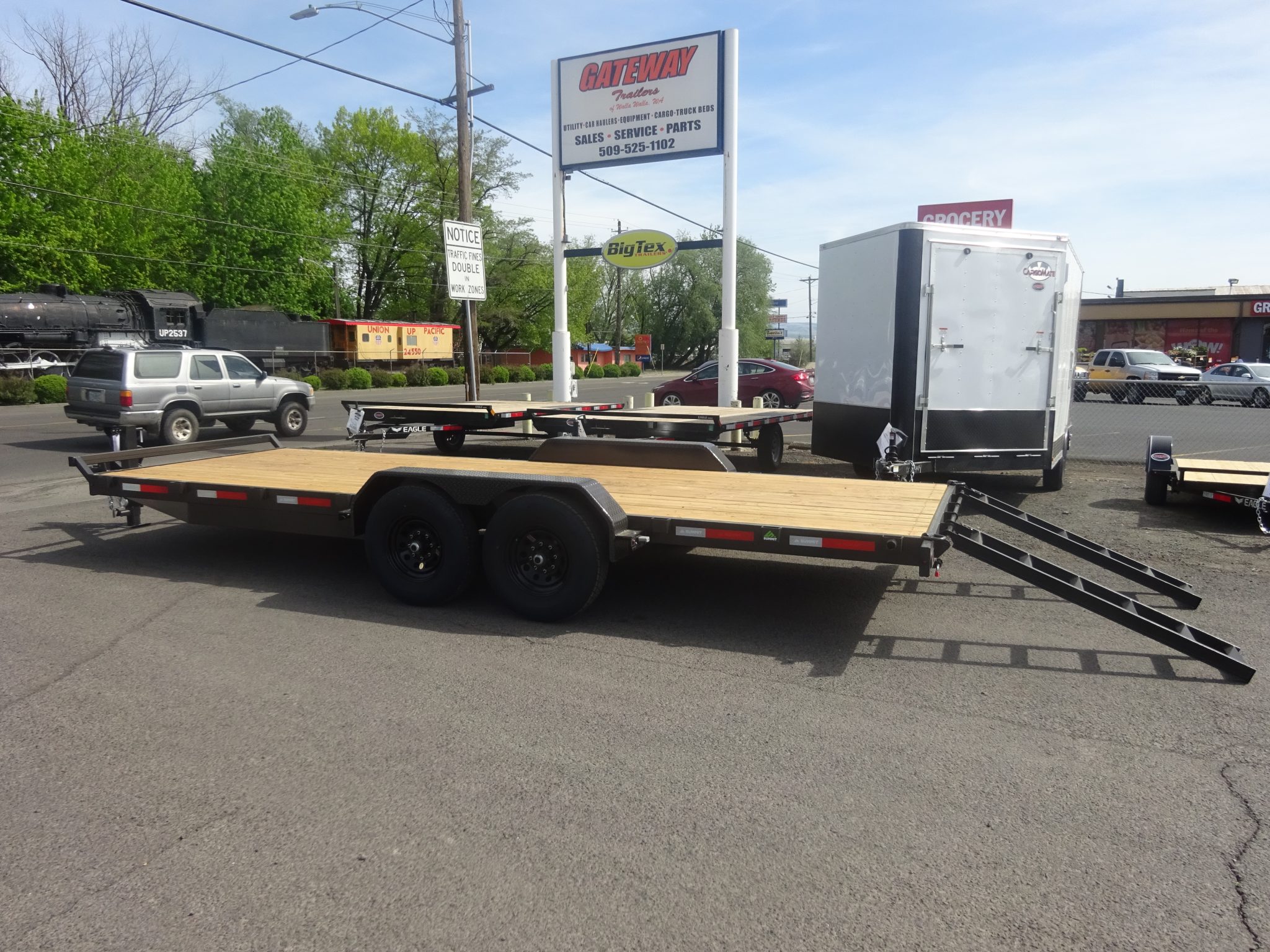 2024 Summit 7’x20′ Cascade Equipment Trailer *** REMOVABLE FENDERS