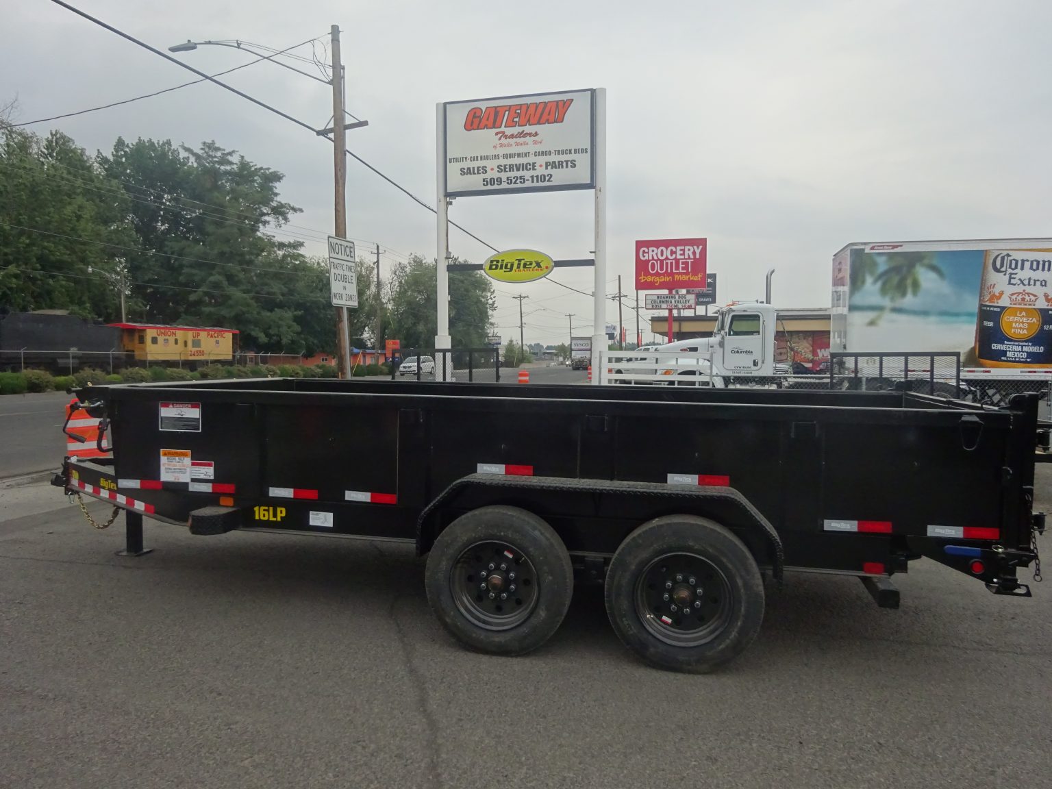 2024 Big Tex 83″x16′ 16LP Dump Trailer *** OIL BATH HUBS *** Gateway