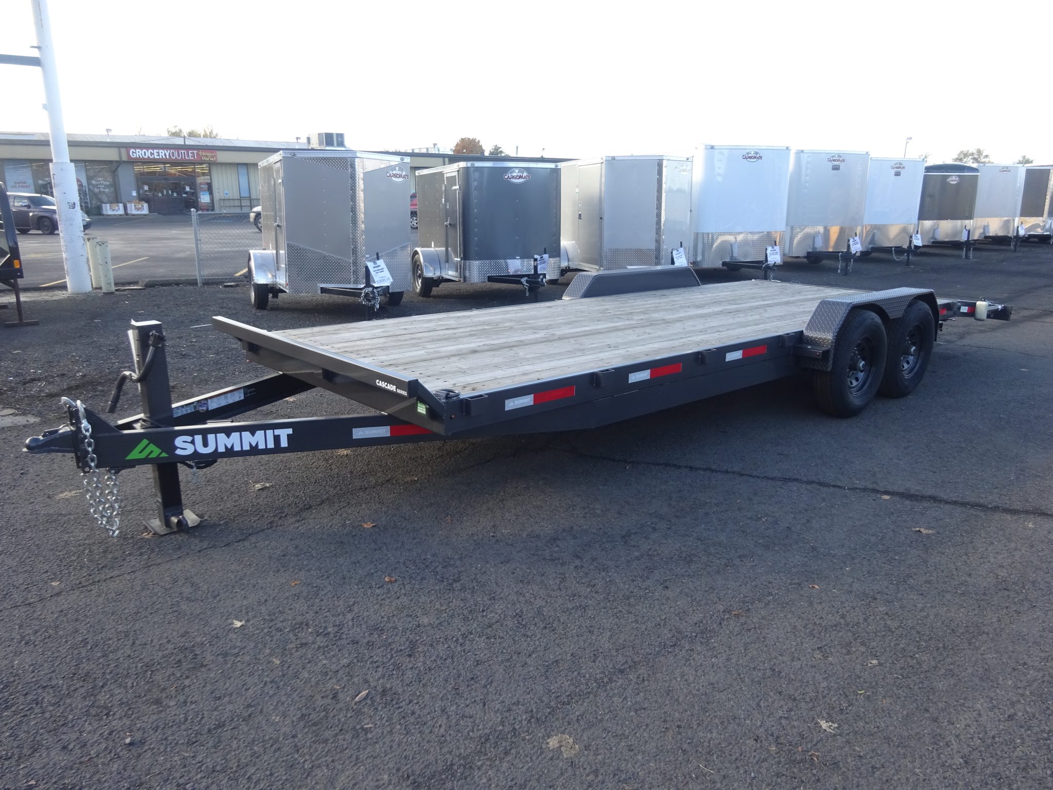 2024 Summit 7’x22′ Cascade Equipment Trailer *** 2′ DOVETAIL