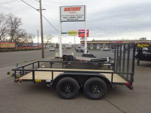 2027 Big Tex 77"x12' 60PI Utility Trailer *** 48" DROP DOWN RAMP ***