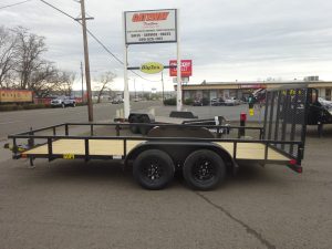 2026 Big Tex 77"x16' 60PI Utility Trailer *** 48" REAR RAMP GATE ***