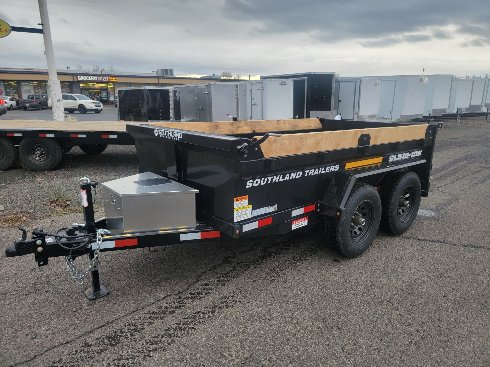 2026 Southland 5'x10' Dump Trailer *** Tarp Kit & Ramps *** - Image 2