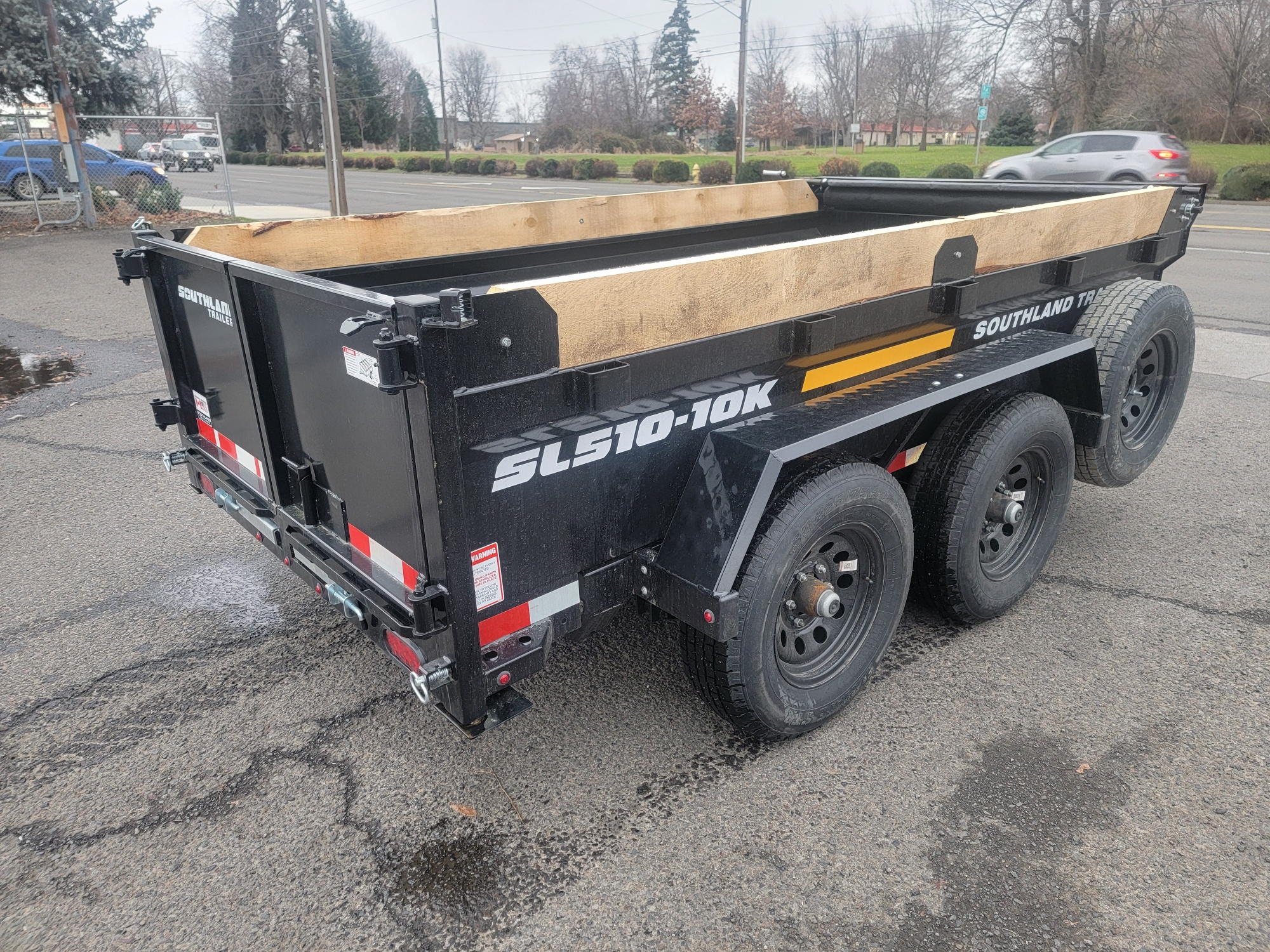 2026 Southland 5'x10' Dump Trailer *** Tarp Kit & Ramps *** - Image 4