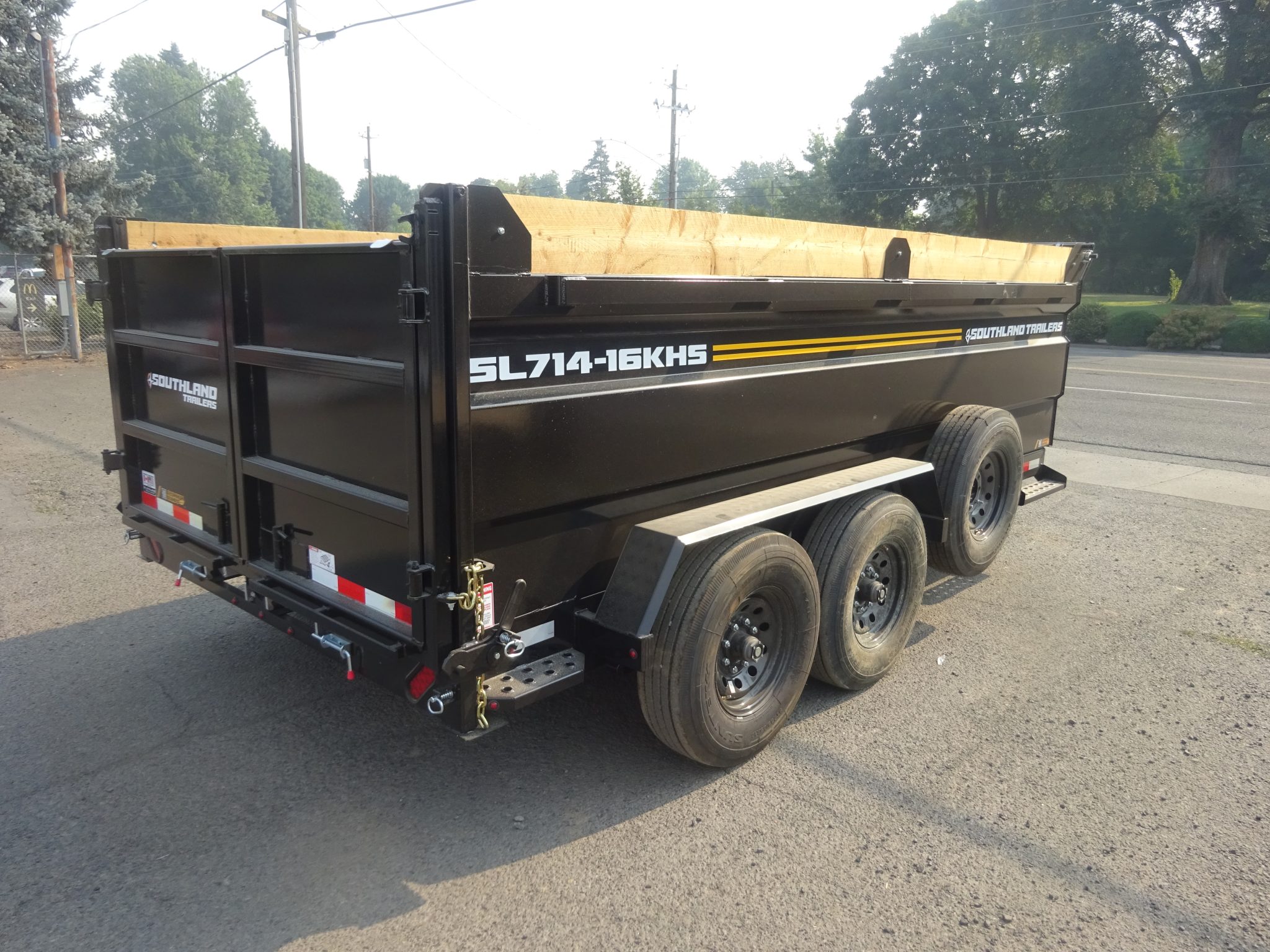 2027 Southland 7'x14' SL714-16kHS Dump Trailer *** 44" SIDE WALLS *** - Image 4