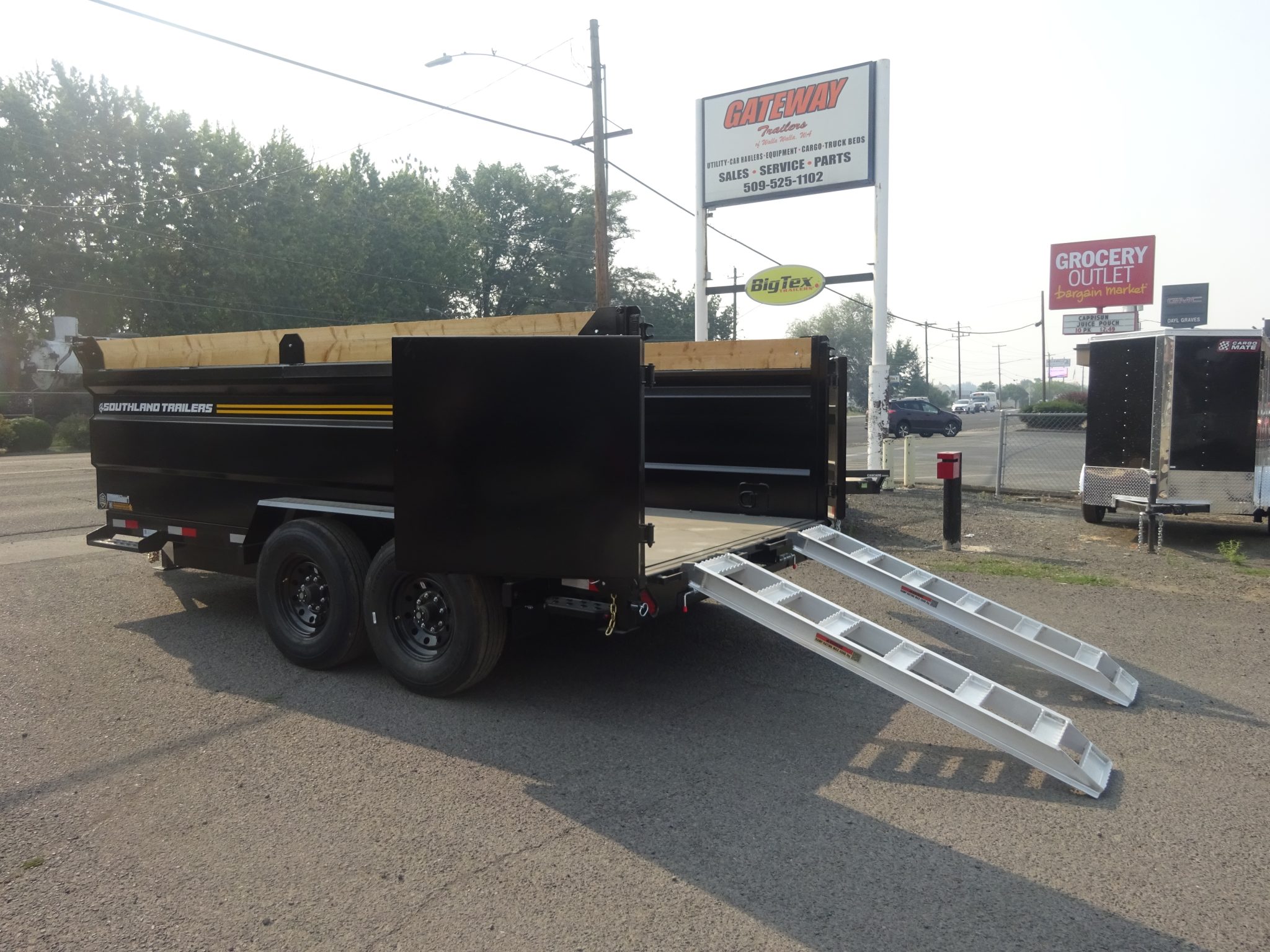 2027 Southland 7'x14' SL714-16kHS Dump Trailer *** 44" SIDE WALLS *** - Image 7