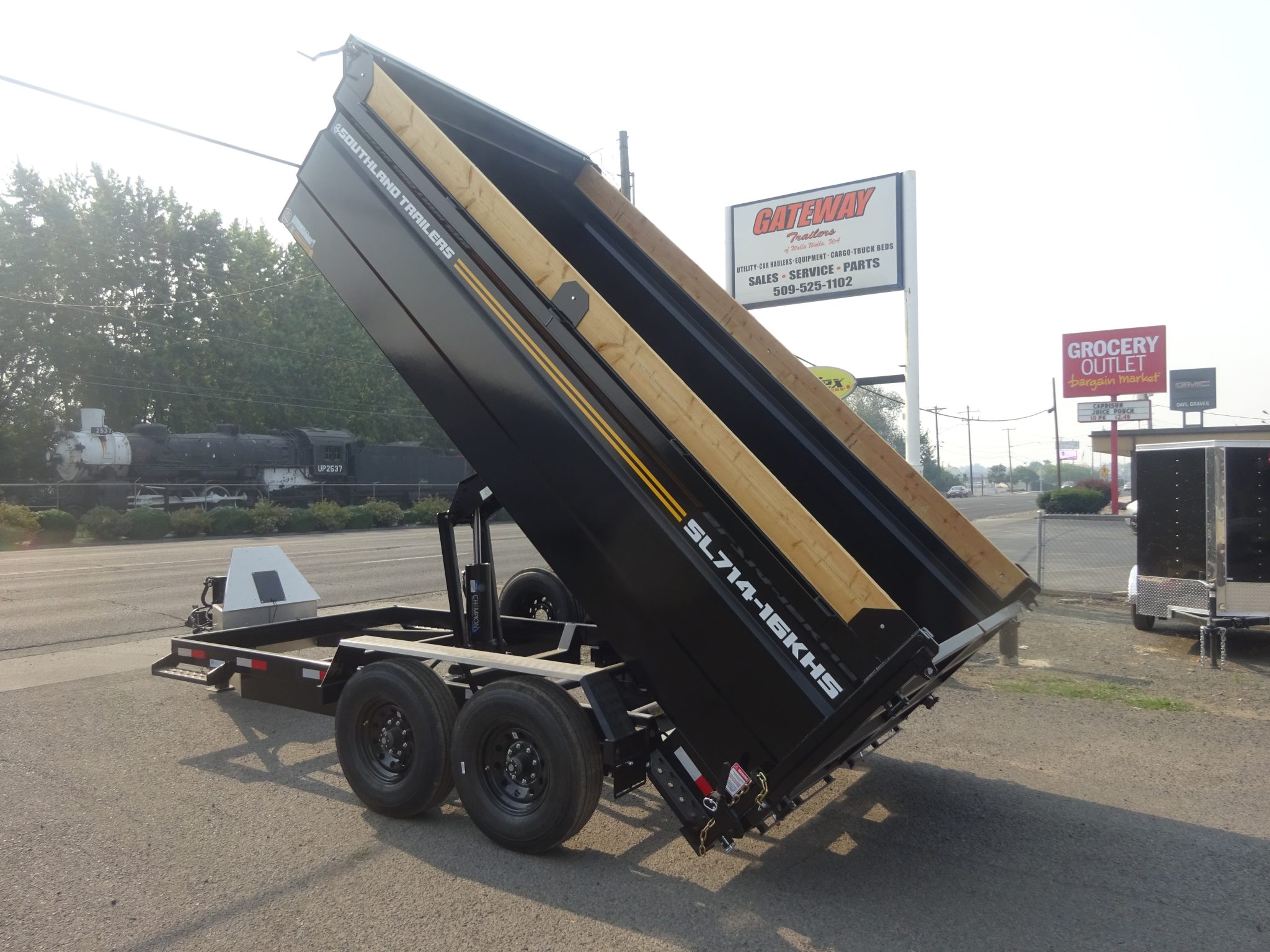 2027 Southland 7'x14' SL714-16kHS Dump Trailer *** 44" SIDE WALLS *** - Image 8