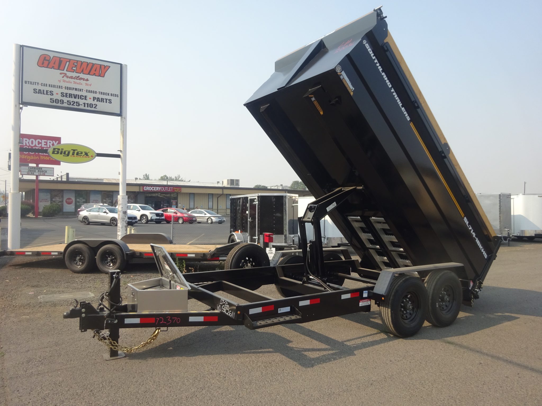 2027 Southland 7'x14' SL714-16kHS Dump Trailer *** 44" SIDE WALLS *** - Image 9