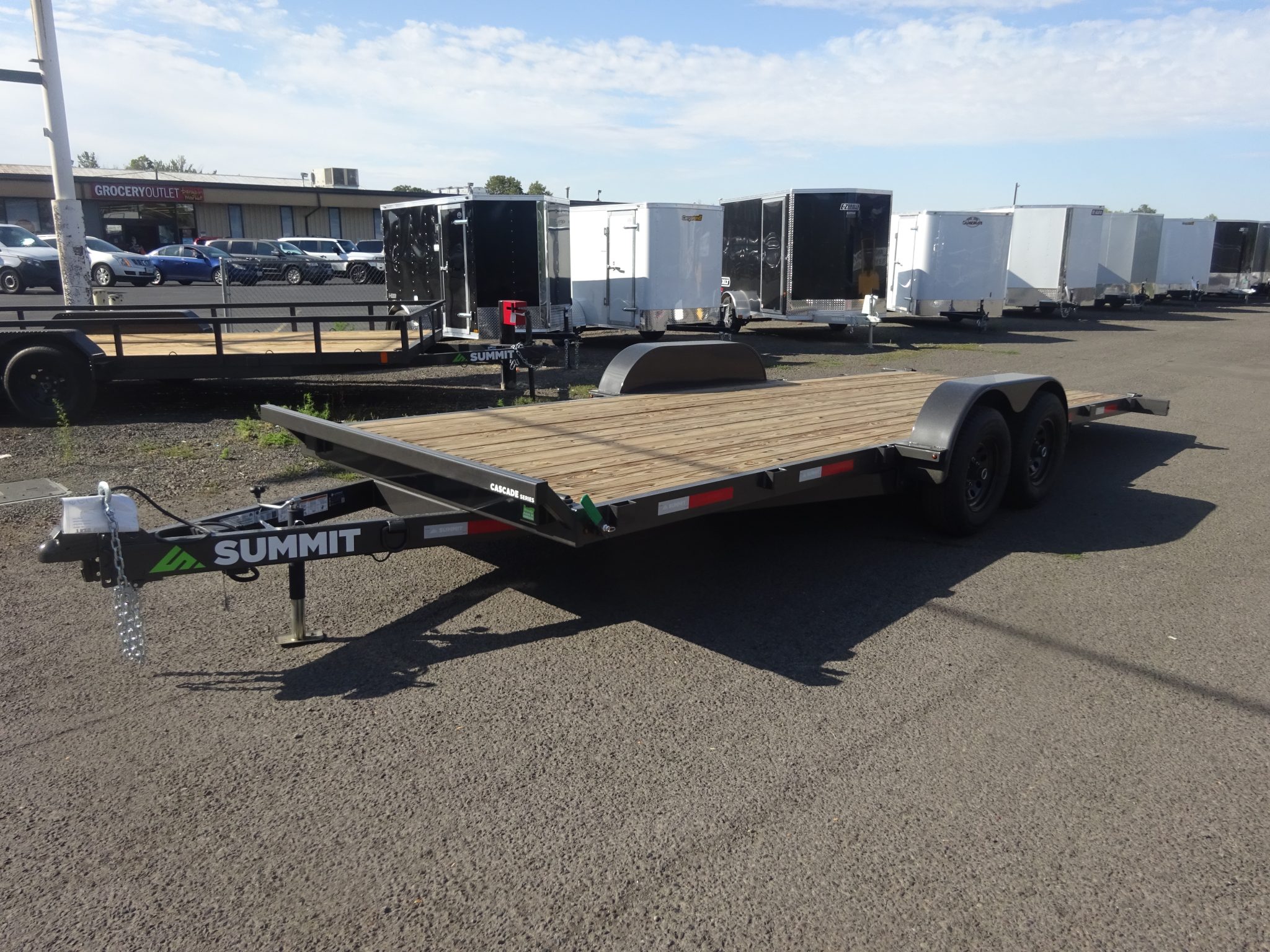 2026 Summit 7’x20′ Cascade Tilt Trailer *** FULL WEDGE APPROACH RAMP *** - Image 2