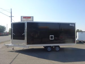 2025 Mission 101"x22' Enclosed Snowmobile Trailer *** FULLY INSULATED ***