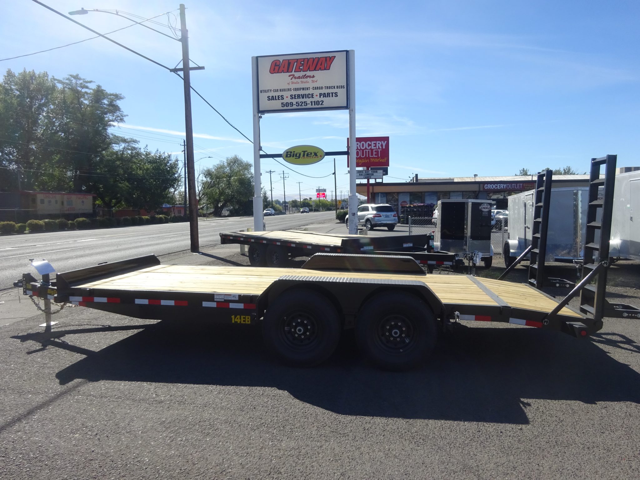 2026 Big Tex 83"x20' 14EB Equipment Trailer *** 5' FOLD DOWN RAMPS ***