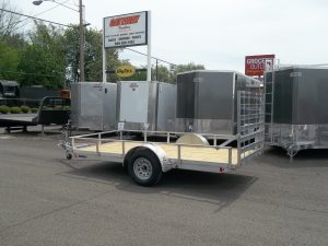 2026 Alcom 72″ x 10′ Aluminum Utility Trailer *** ALL ALUMINUM FRAME ***