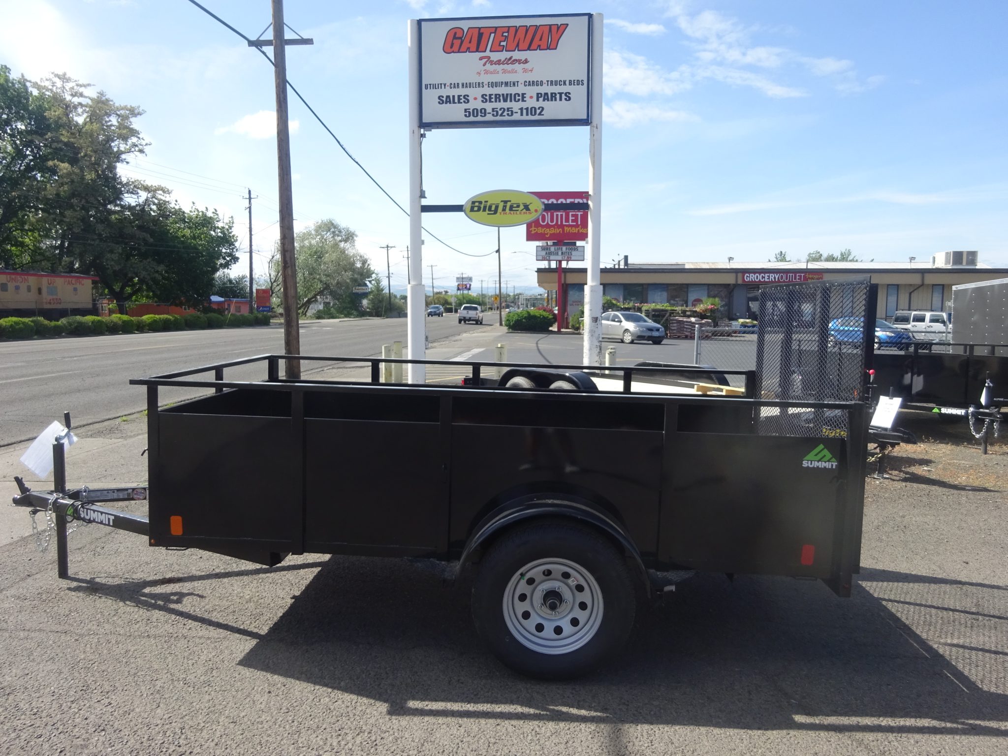 2026 Summit 5’x10′ Alpine Utility Trailer *** 48″ Rear Ramp Gate ***