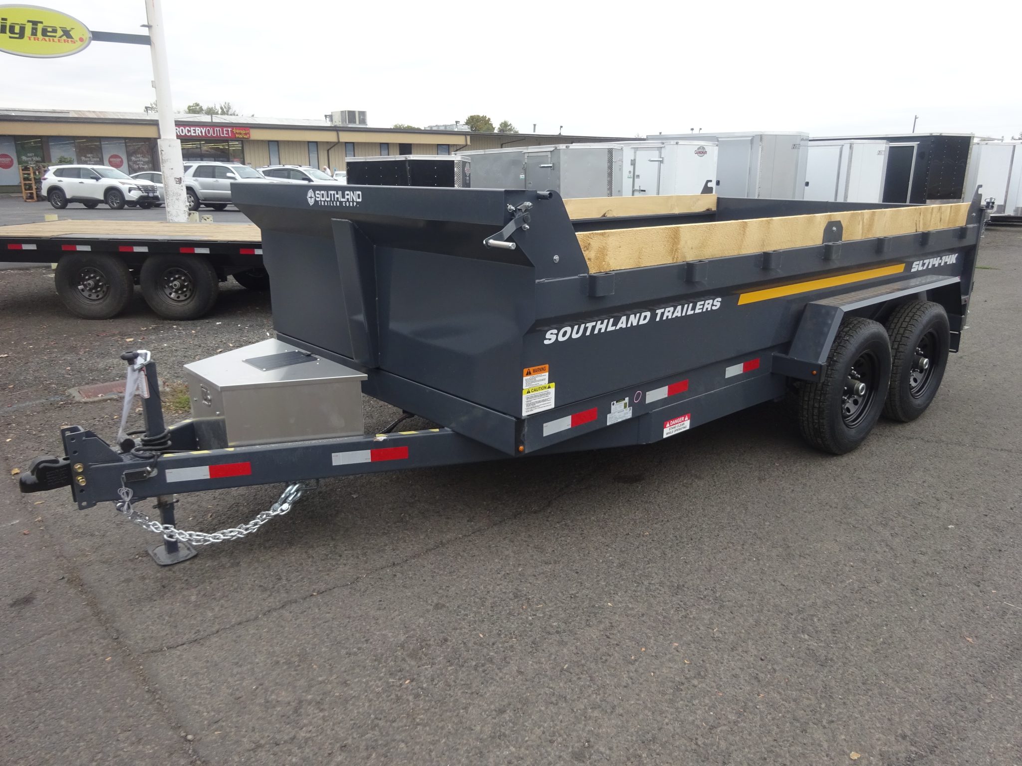 2026 Southland 7’x14′ SL Dump Trailer *** TARP, RAMPS, SPARE INCLUDED *** - Image 2