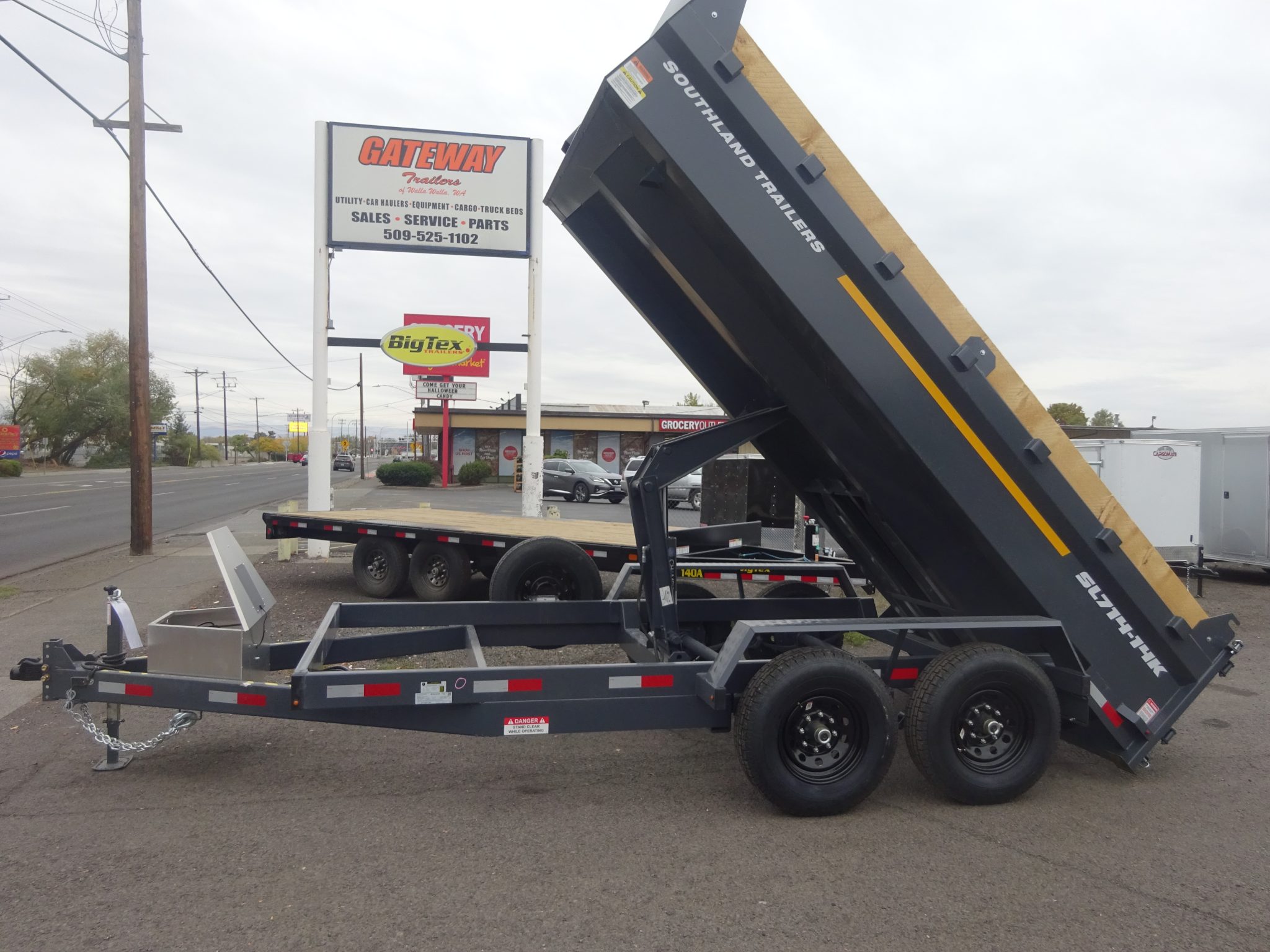 2026 Southland 7’x14′ SL Dump Trailer *** TARP, RAMPS, SPARE INCLUDED *** - Image 8