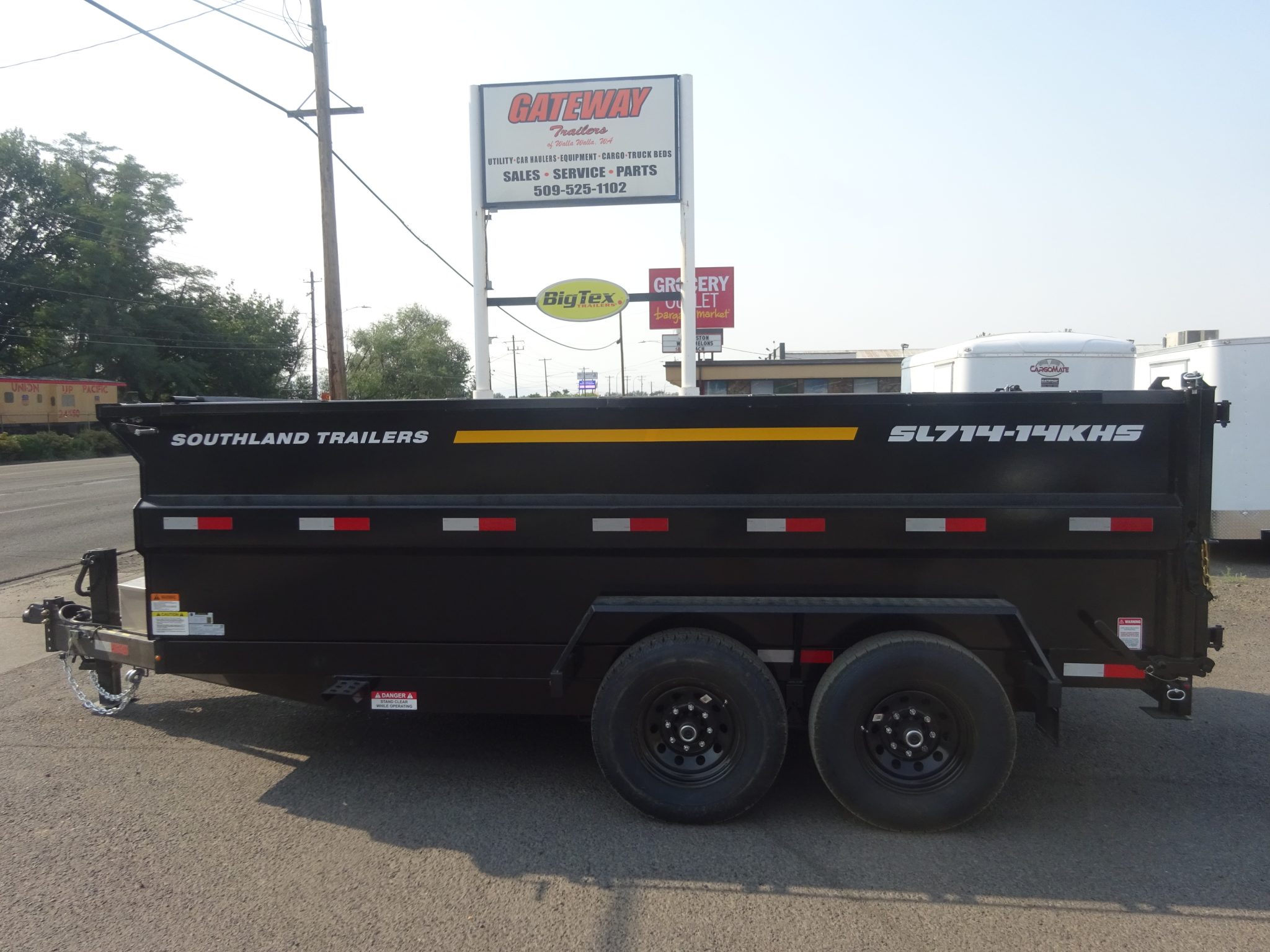 2026 Southland 7’x14′ SL Dump Trailer *** 40″ SIDE WALLS ***