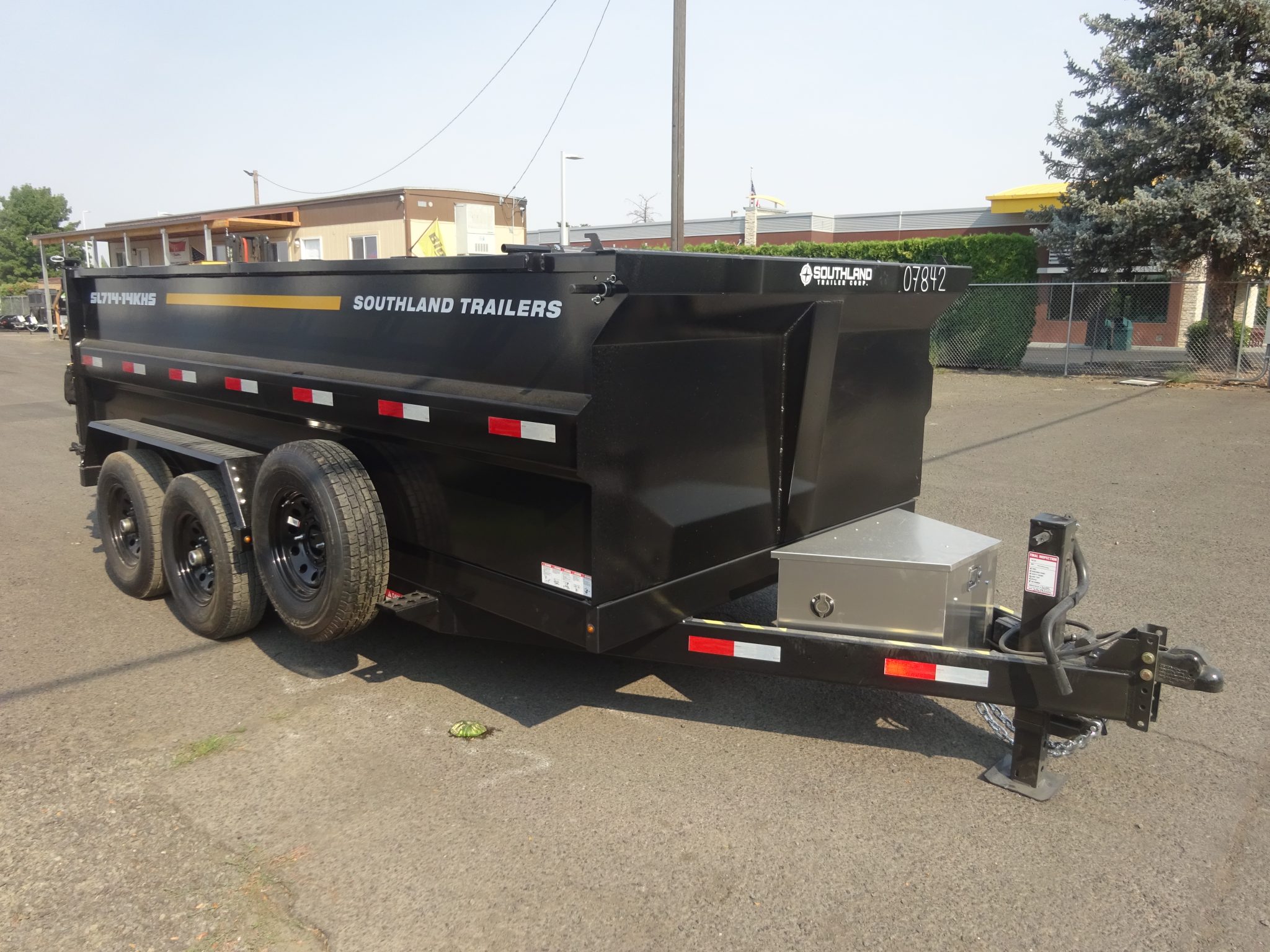 2026 Southland 7’x14′ SL Dump Trailer *** 40" SIDE WALLS *** - Image 3