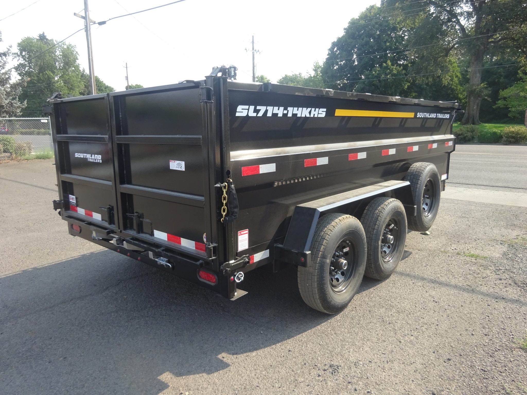 2026 Southland 7’x14′ SL Dump Trailer *** 40" SIDE WALLS *** - Image 4
