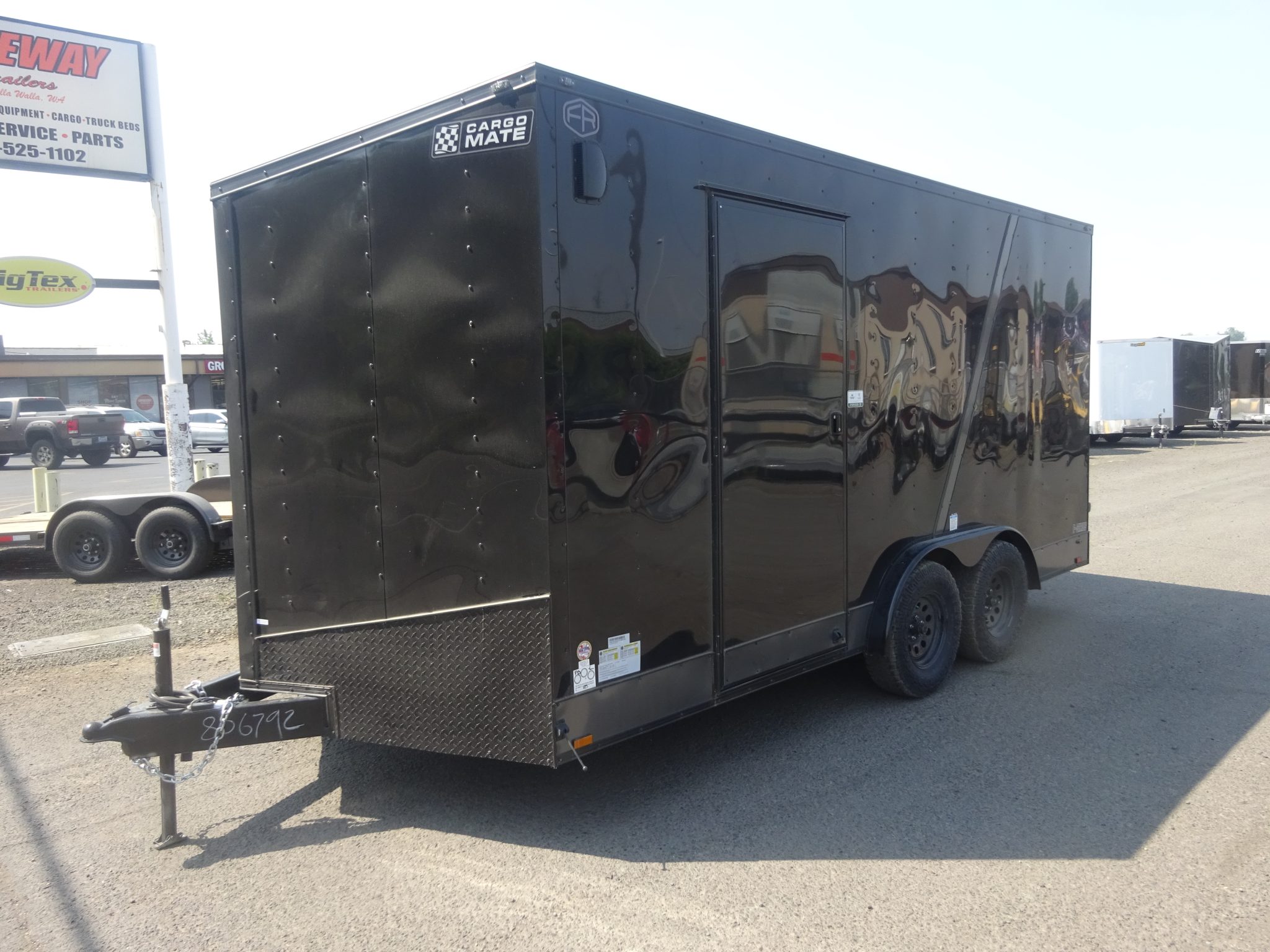 2026 Cargo Mate 8’x16′ E-Series Enclosed Trailers *** 12″ EXTRA HEIGHT *** - Image 2