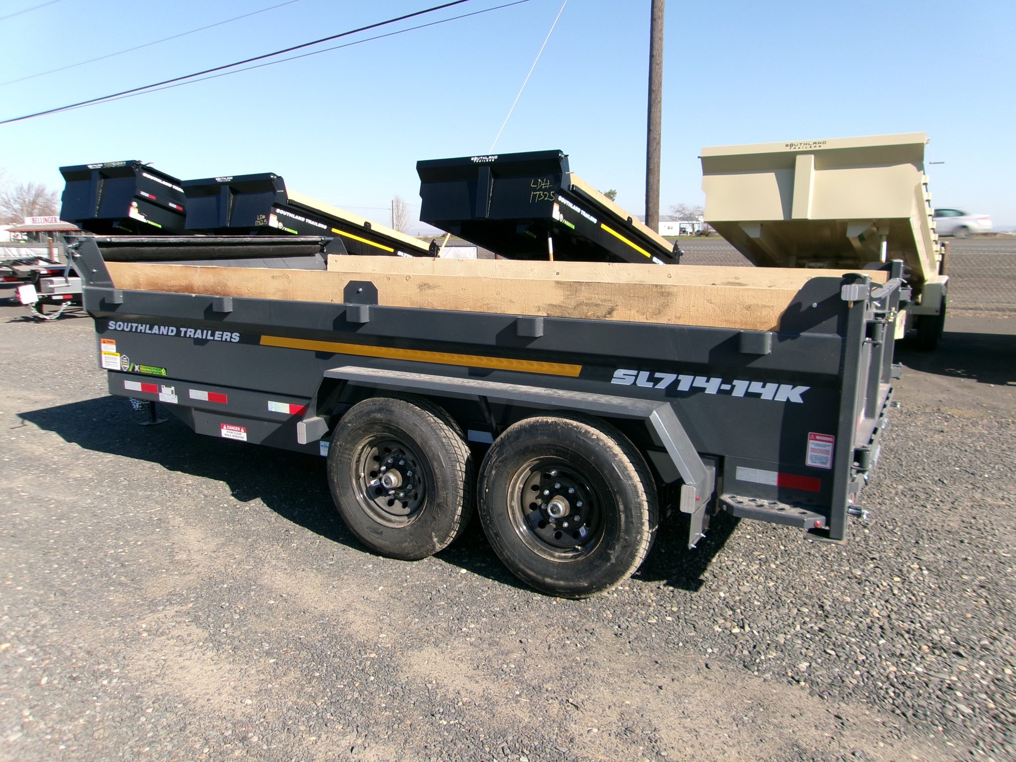 2026 7'x14' 14K Southland Dump ~PAYLOAD: 12,280lbs~