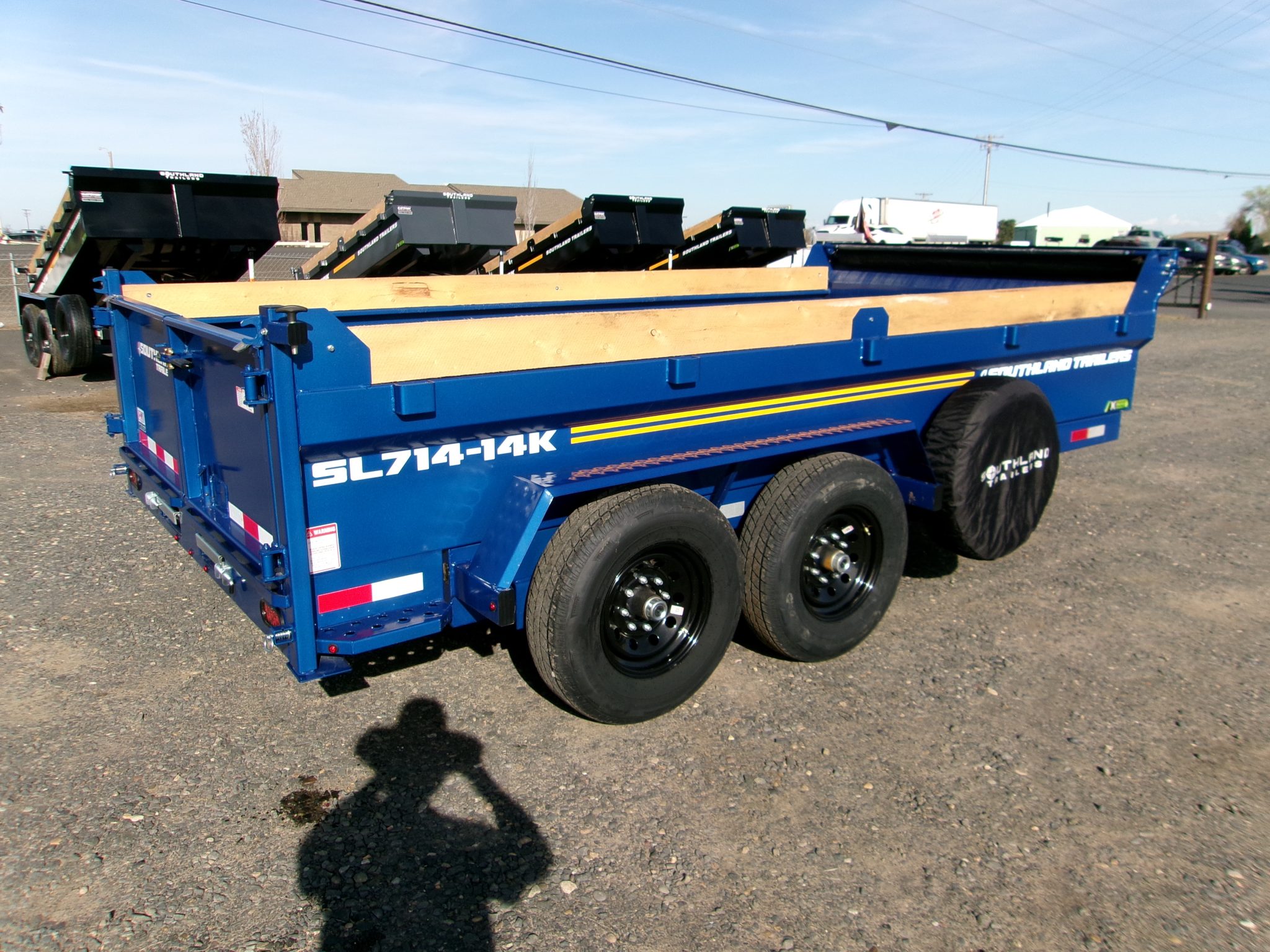 2026 7'x14' 14K Southland Dump ~GVWR: 15,432lbs~ - Image 5