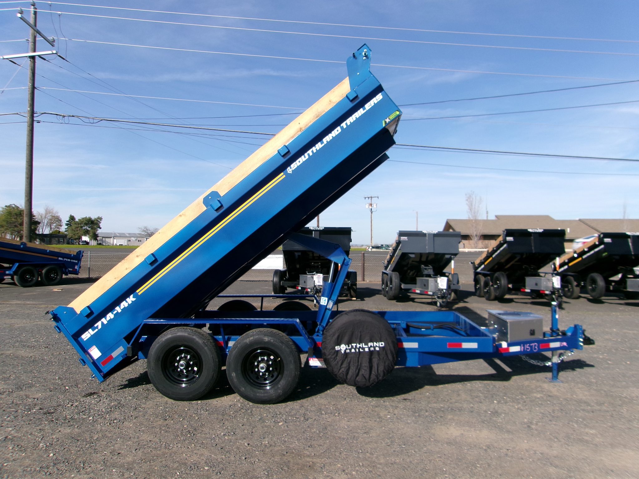 2026 7'x14' 14K Southland Dump ~GVWR: 15,432lbs~