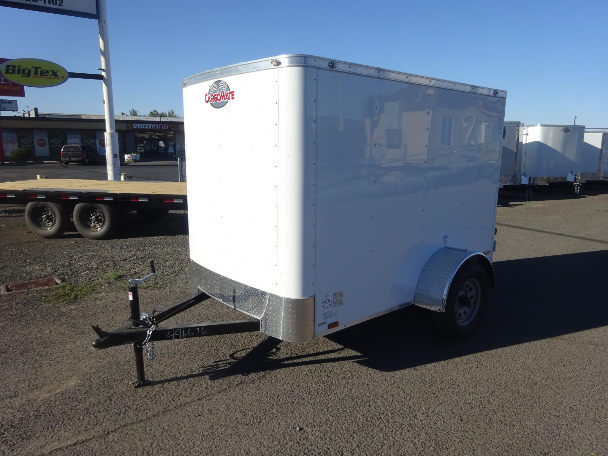 2026 Cargo Mate 5'x8' Challenger Enclosed Trailer *** REAR BARN DOORS *** - Image 2