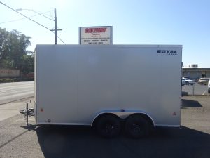 2026 Royal Cargo 7.5’x14’+2′ Enclosed Trailer *** 6″ XTRA HEIGHT ***