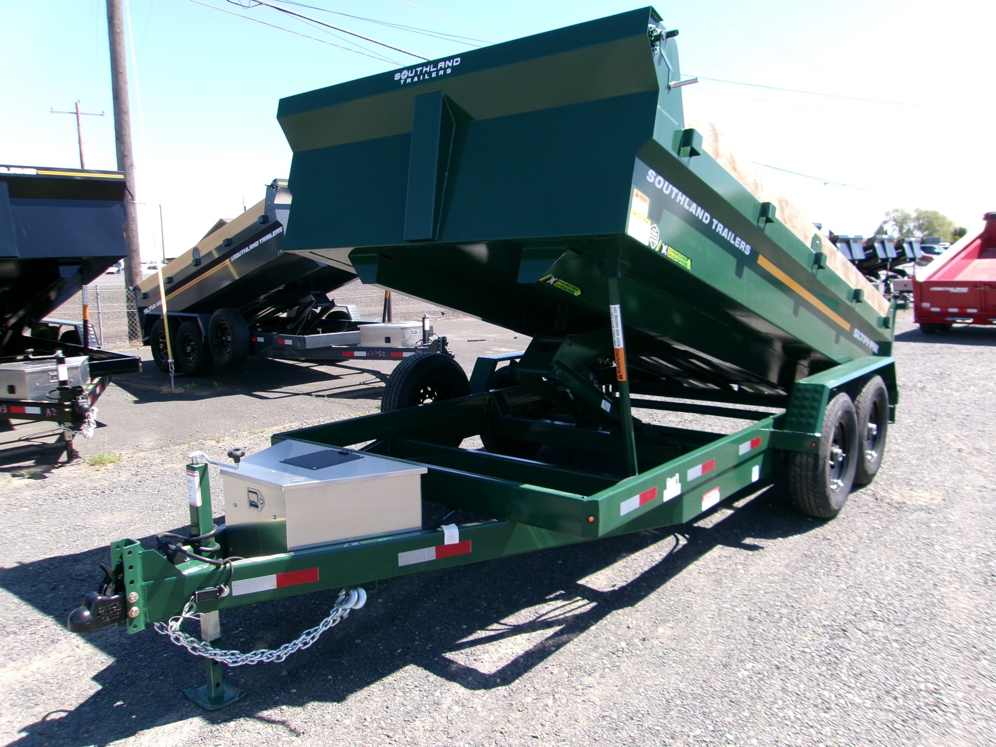 2026 7'x14' 14K Southland Dump ~PAYLOAD: 15,432lbs~