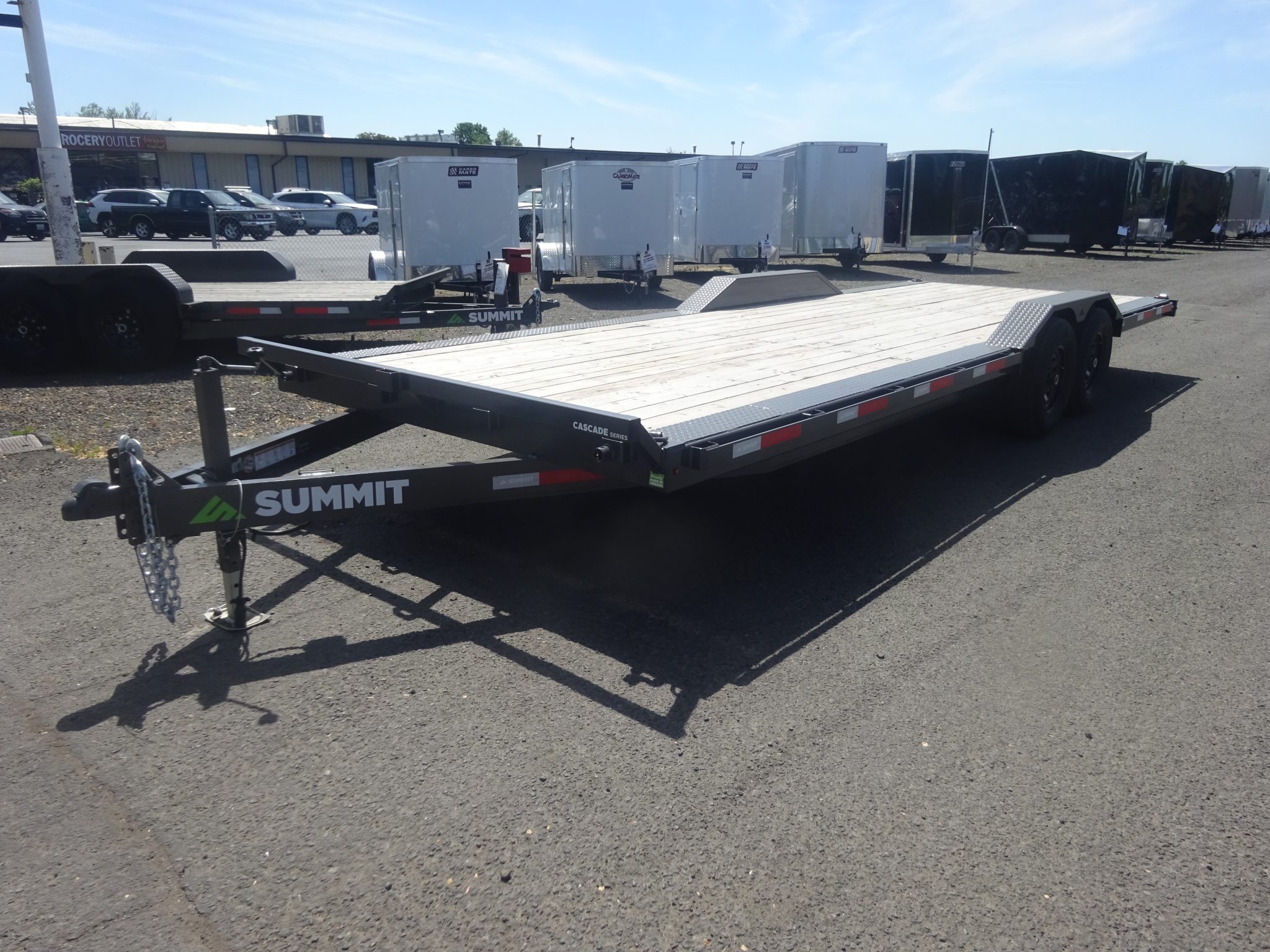 2026 Summit 7'x24' Cascade Trailer *** DIVE OVER FENDERS *** - Image 2