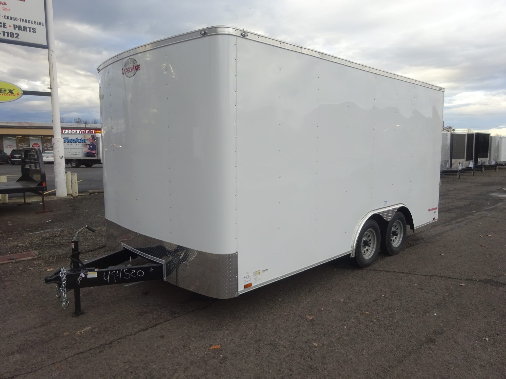 2026 Cargo Mate 8.5’x16′ Challenger Enclosed Trailer *** 6″ XTRA HEIGHT *** - Image 2