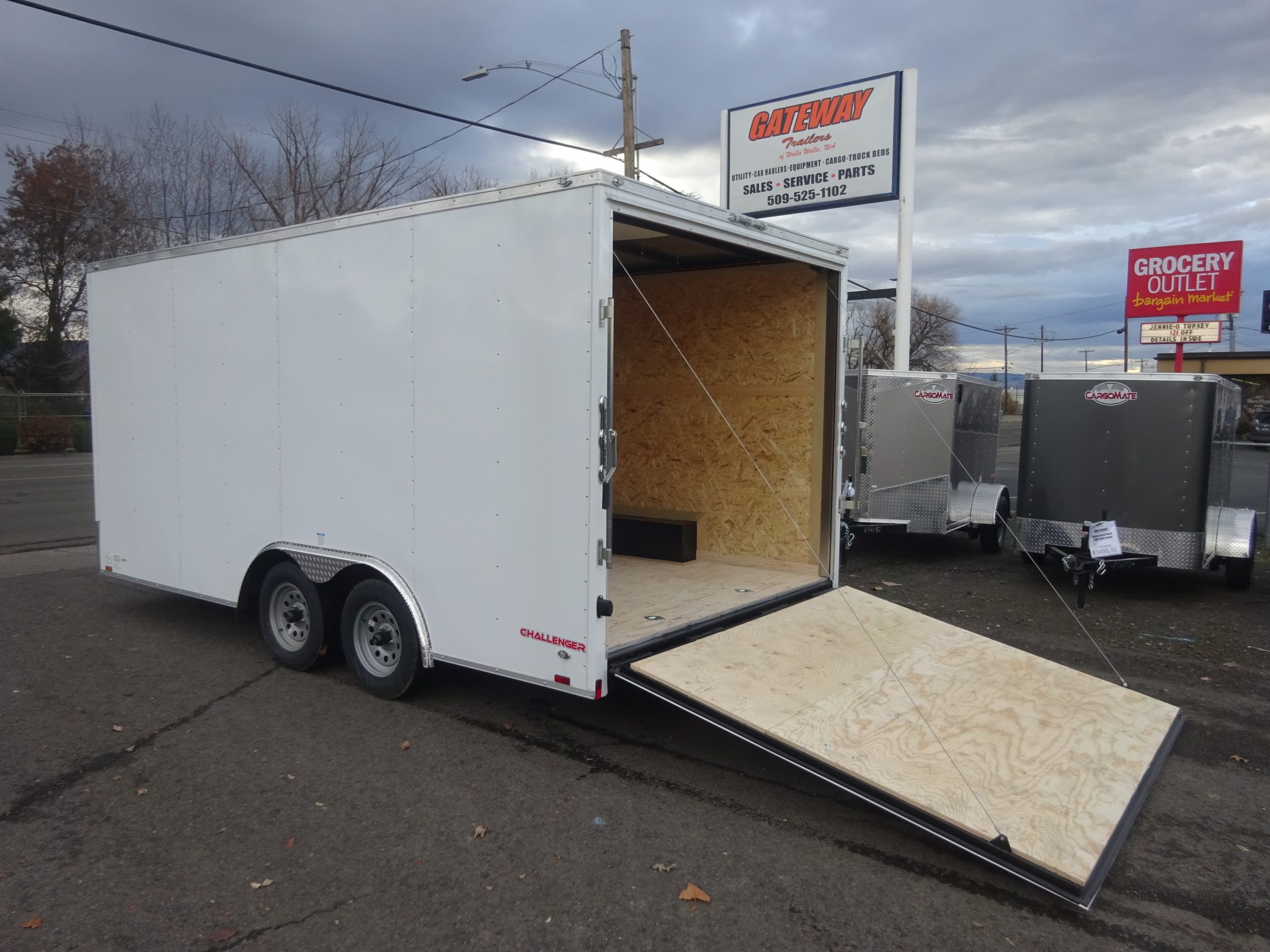 2026 Cargo Mate 8.5’x16′ Challenger Enclosed Trailer *** 6″ XTRA HEIGHT *** - Image 6