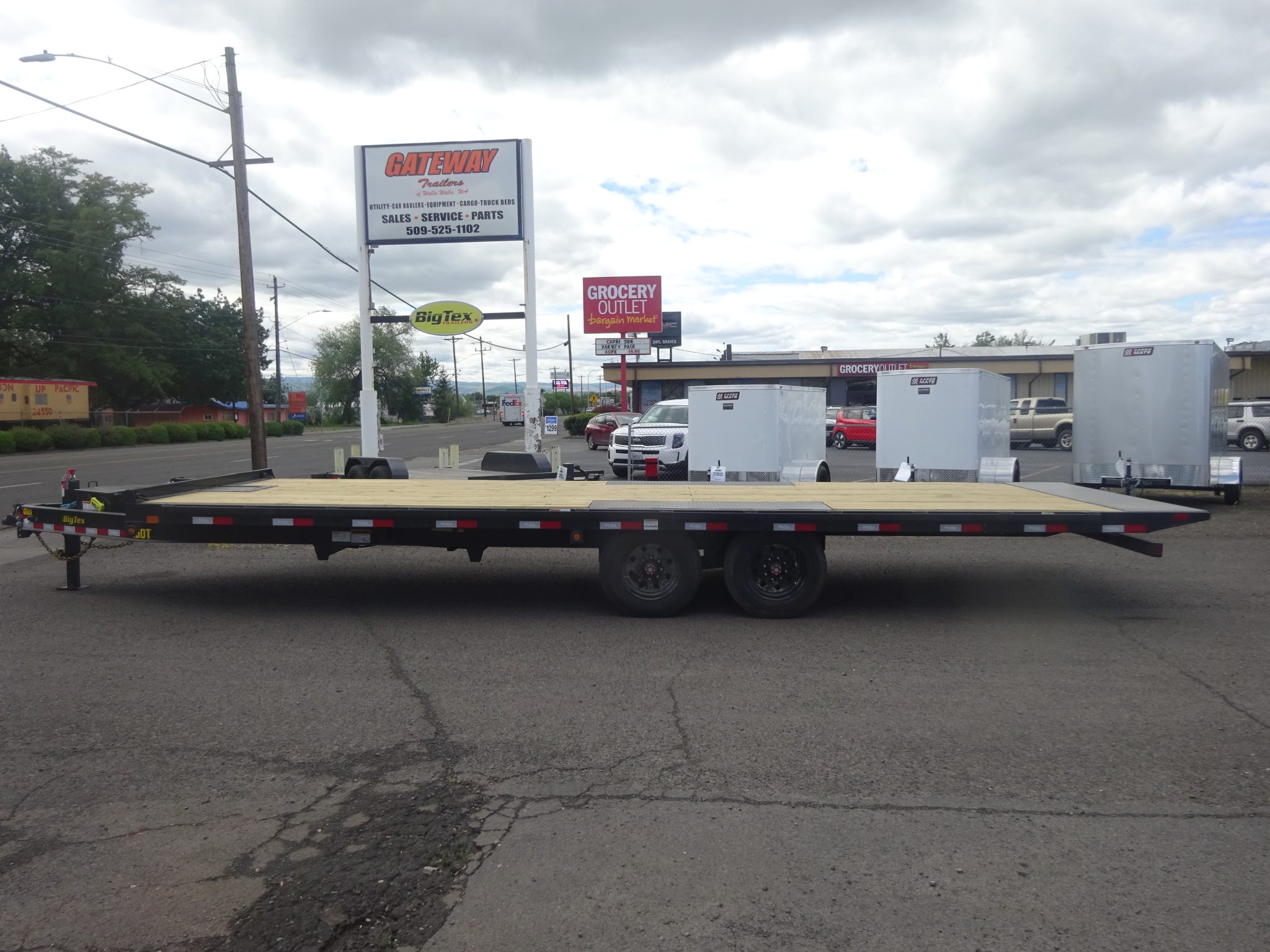 2026 Big Tex 102″x26′ 16OT Deck Over Power Tilt *** OIL BATH HUBS ***