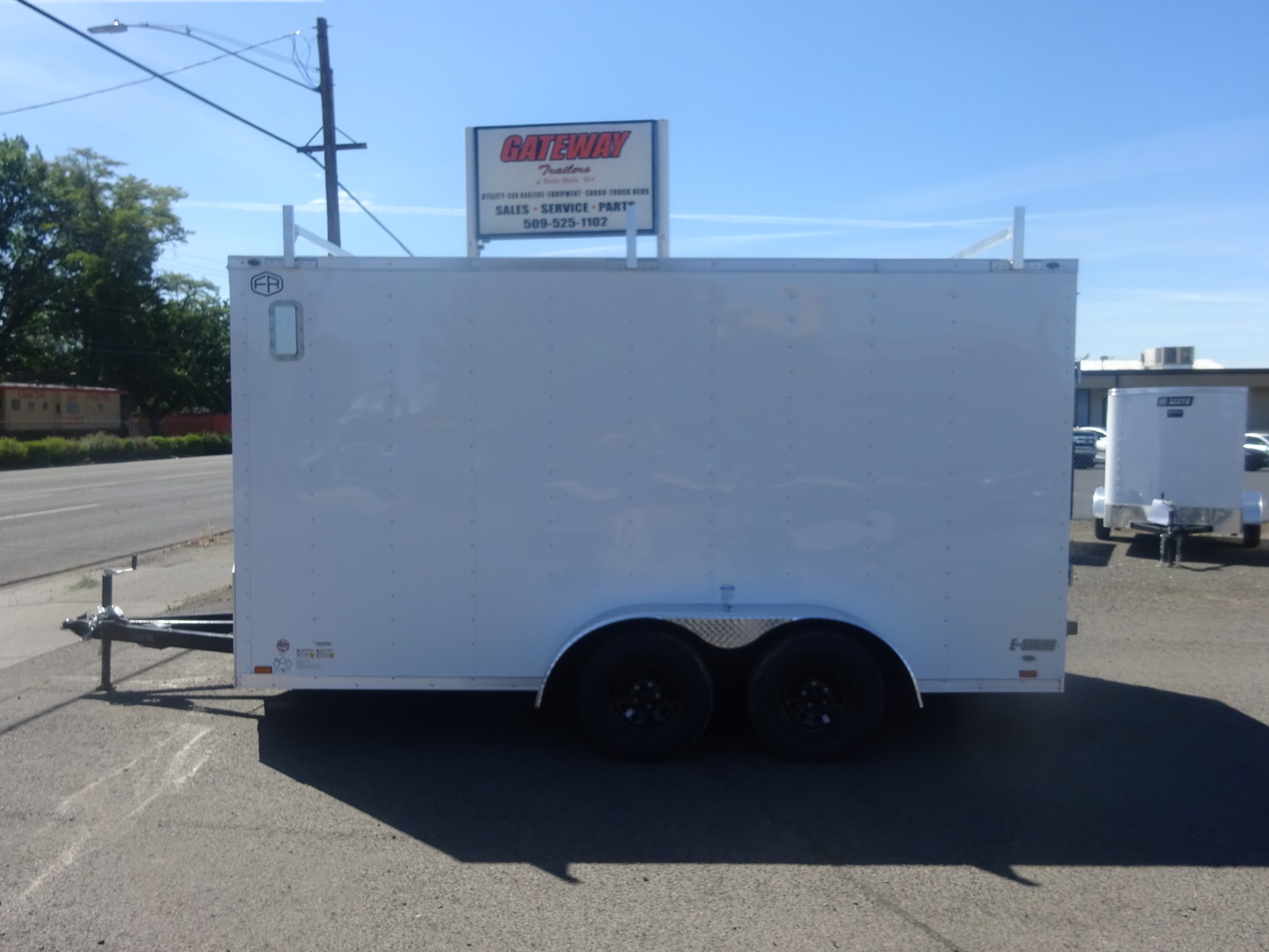2026 Cargo Mate 7’x14′ Contractors Trailer *** ALUMINUM LADDER & RACKS ***