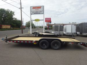 2027 Big Tex 83″x20′ 10CH Car Hauler Trailer *** REMOVABLE FENDERS ***