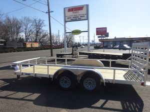 2026 Mission 6.5'x16' Utility Trailer *** ALL ALUMINUM FRAME ***