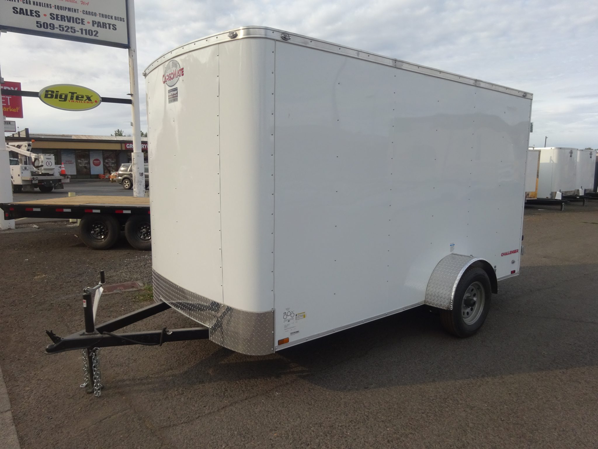2027 Cargo Mate 6'x12' Challenger *** REAR BARN DOORS *** - Image 2