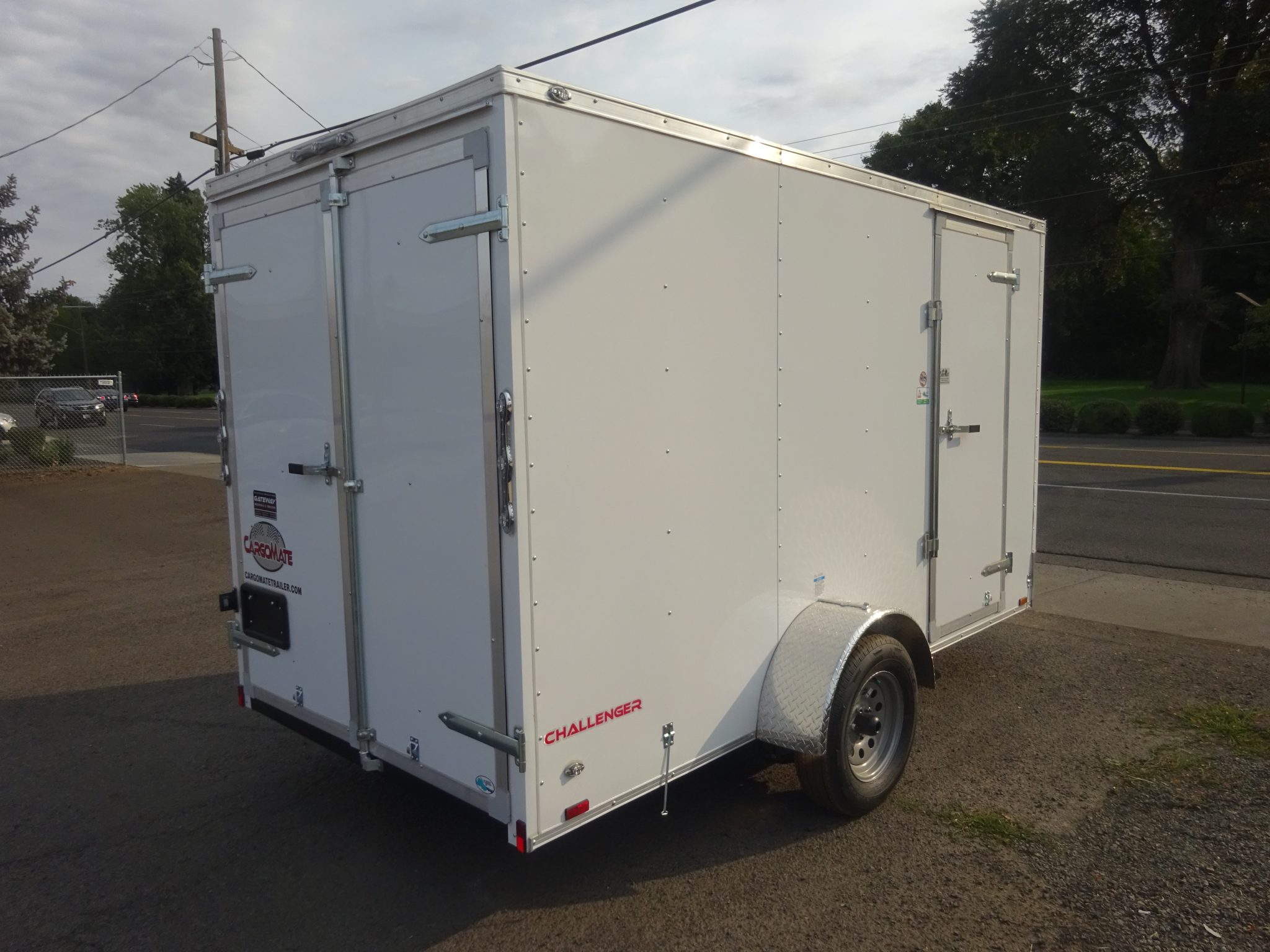 2027 Cargo Mate 6'x12' Challenger *** REAR BARN DOORS *** - Image 4