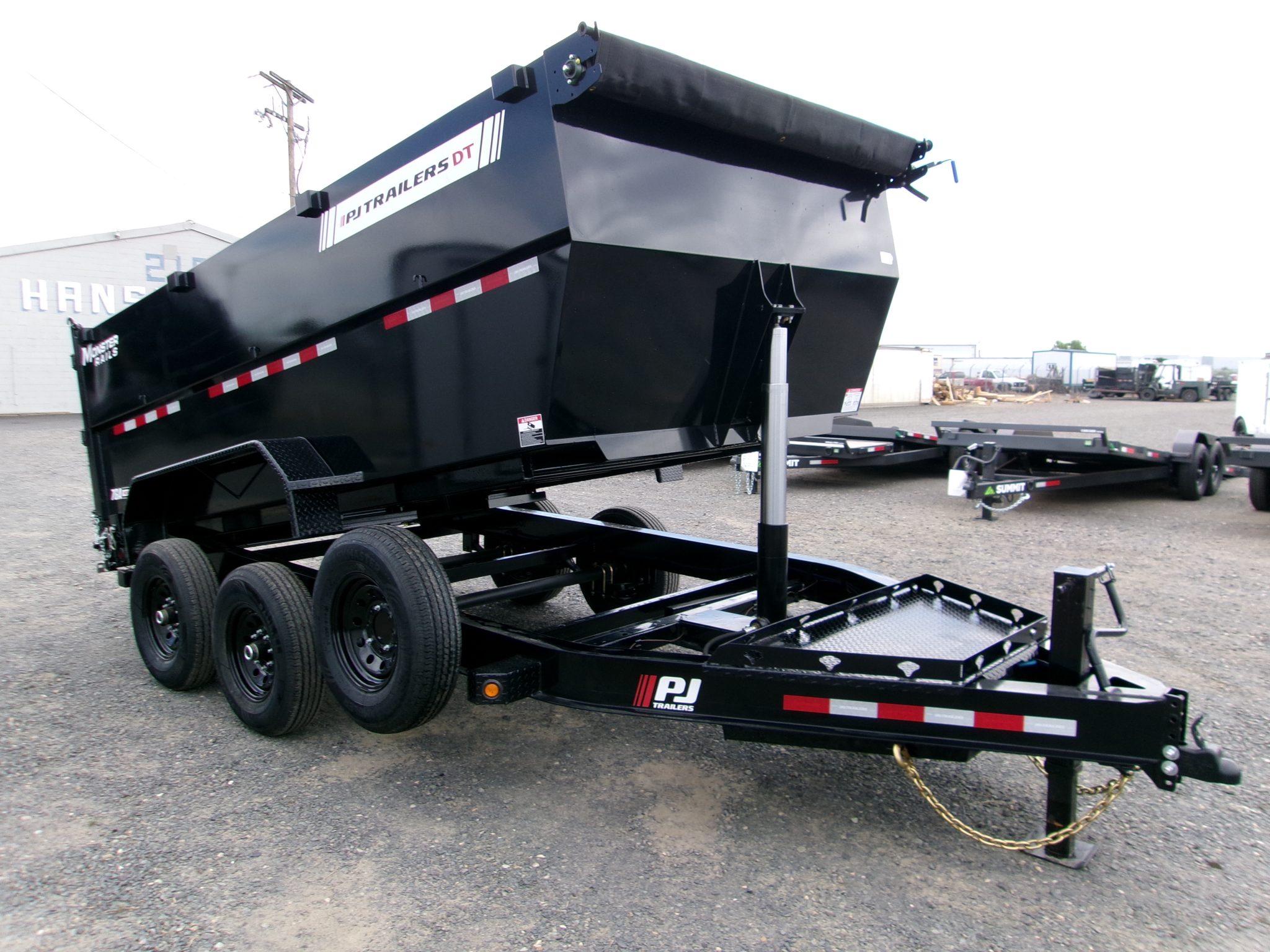 2026 83"x14' 14K PJ Dump ~GVWR: 15,400lbs~